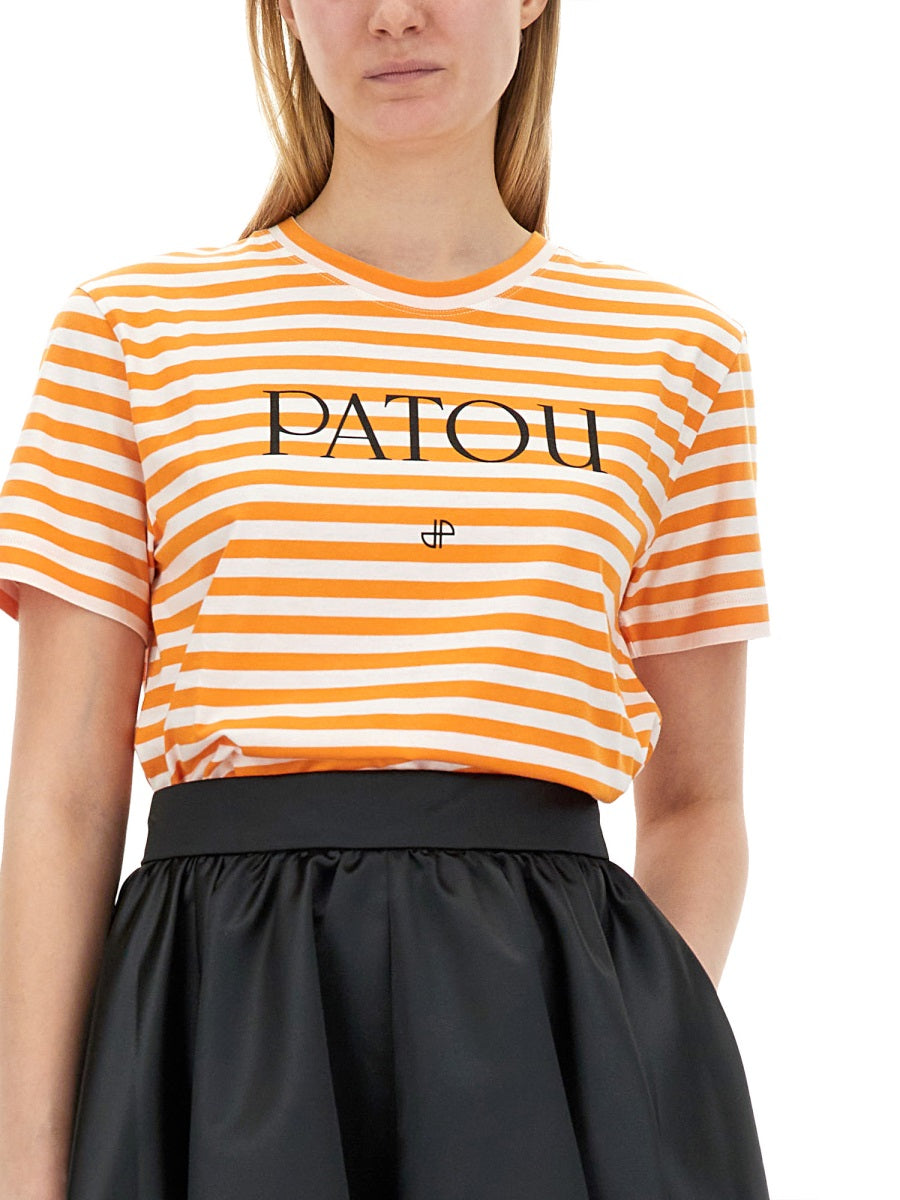 PATOU Logo T-Shirt for Women - Size S