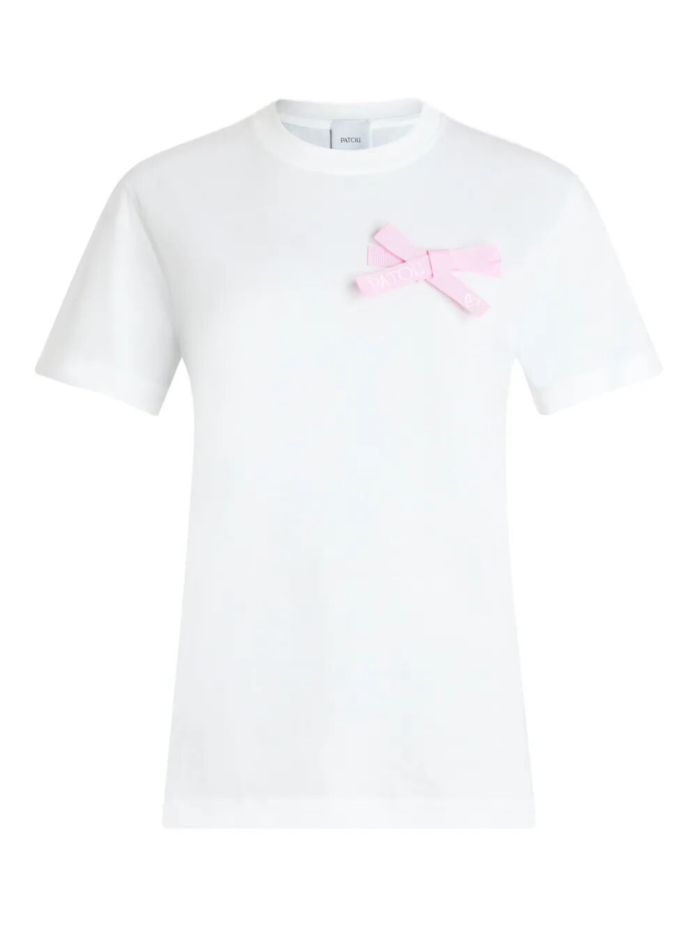 PATOU Organic Cotton Bow T-Shirt