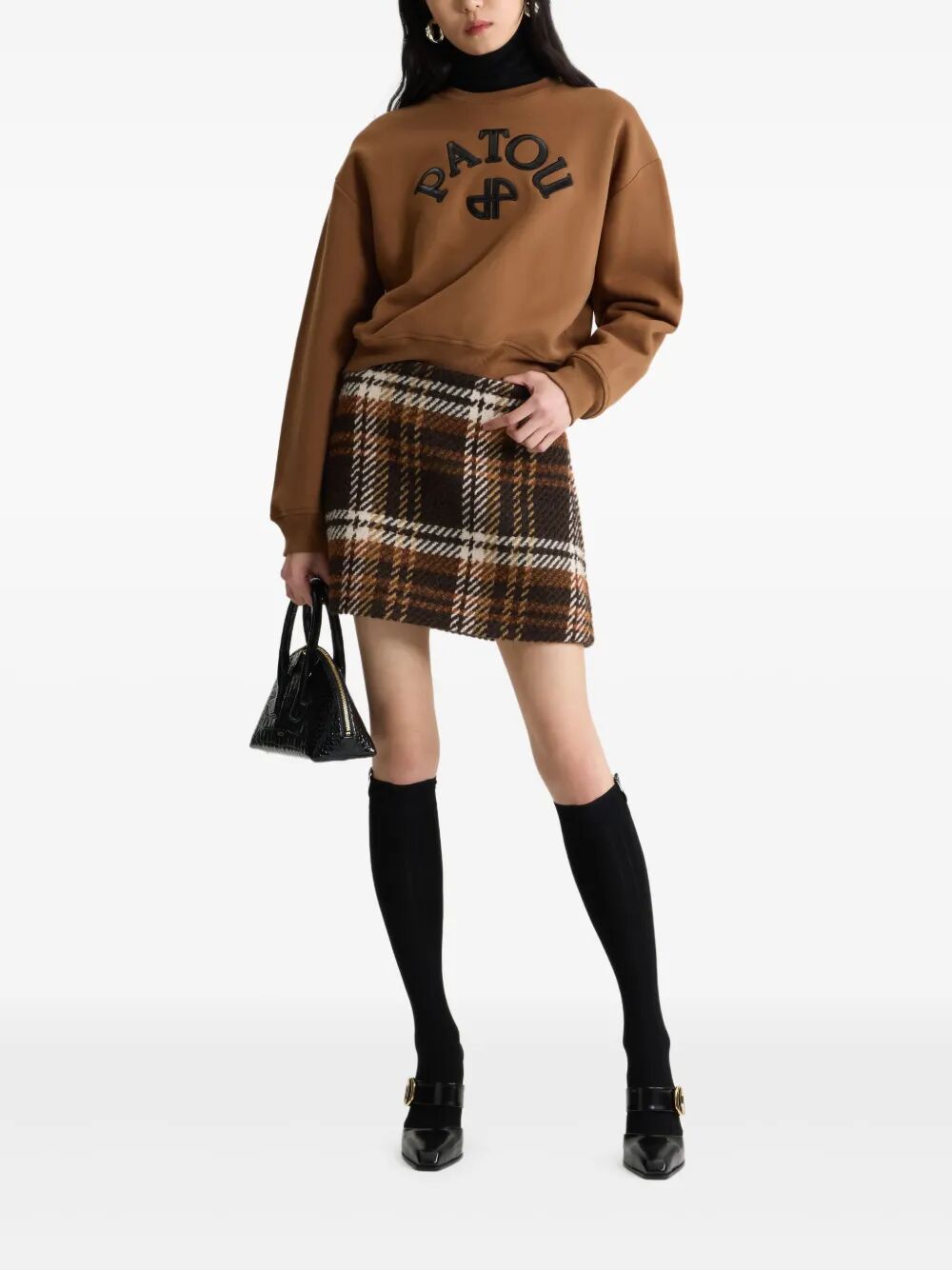 PATOU Logo Fleece Sweatshirt