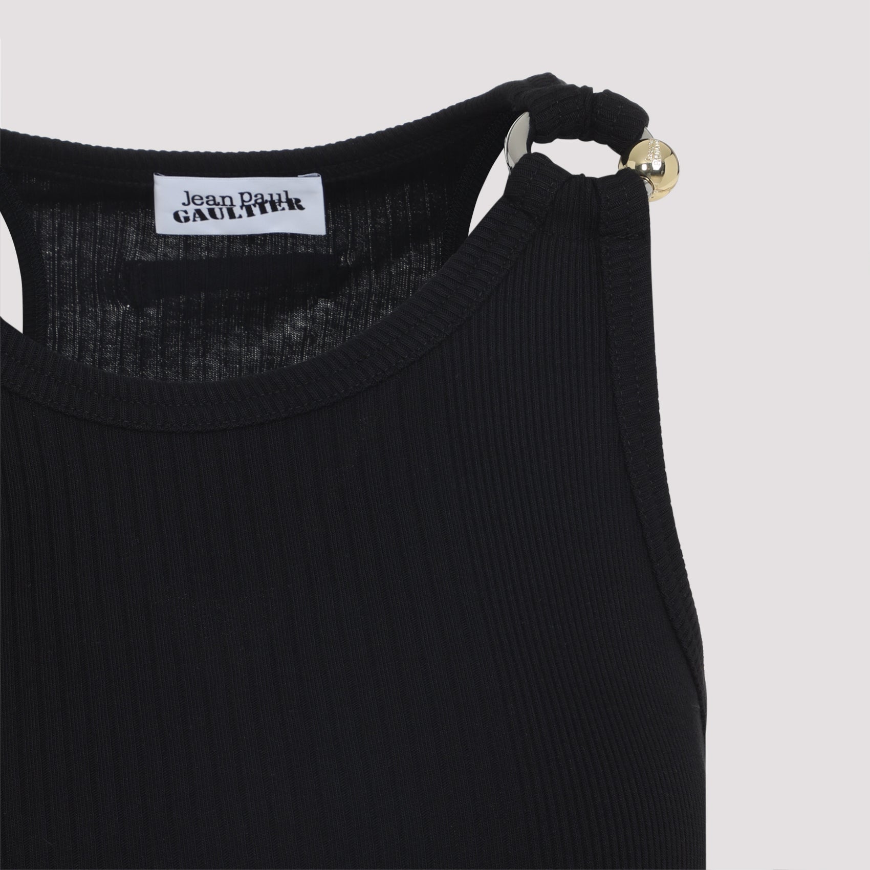 JEAN PAUL GAULTIER Sleek Cotton Top for Women - FW25 Collection