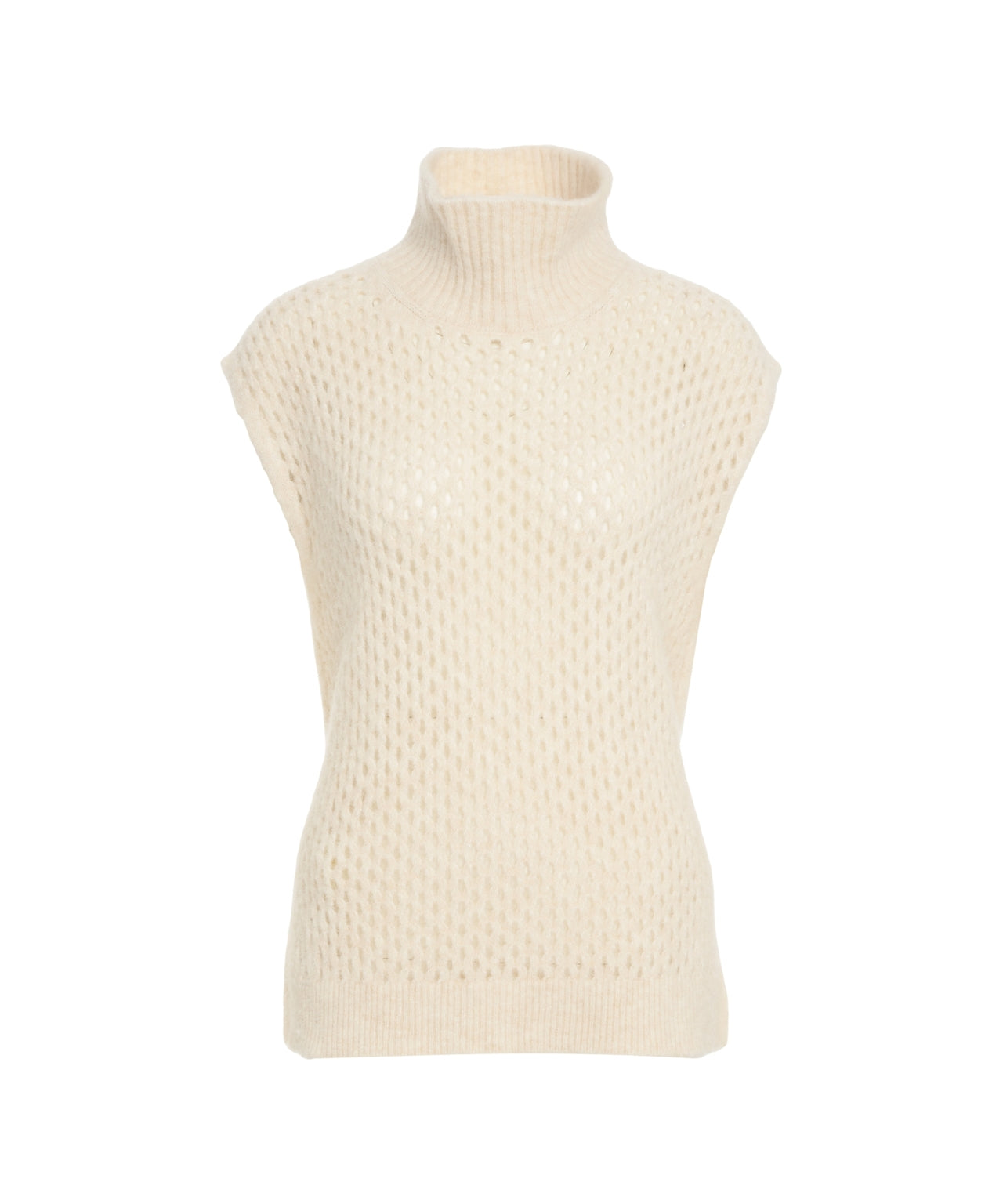 JEIO High Collar Knit Gilet in Elegant Style