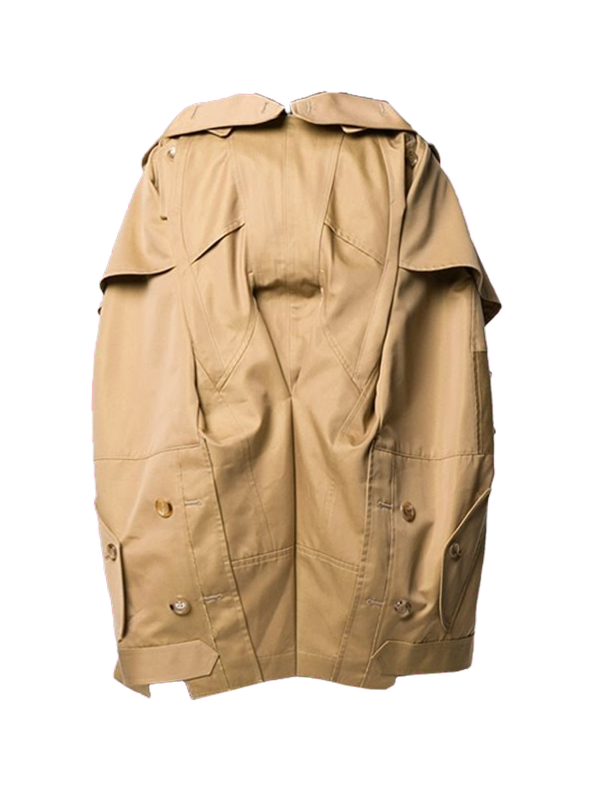 JUNYA WATANABE Cotton Oversize Cape for Women - SS20 Collection