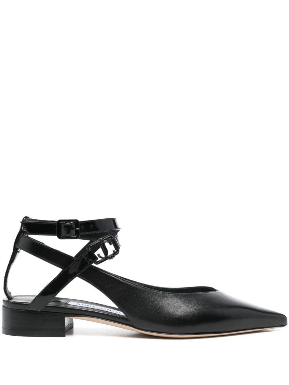 JIMMY CHOO Jemima Flat Mini Sandals for Women