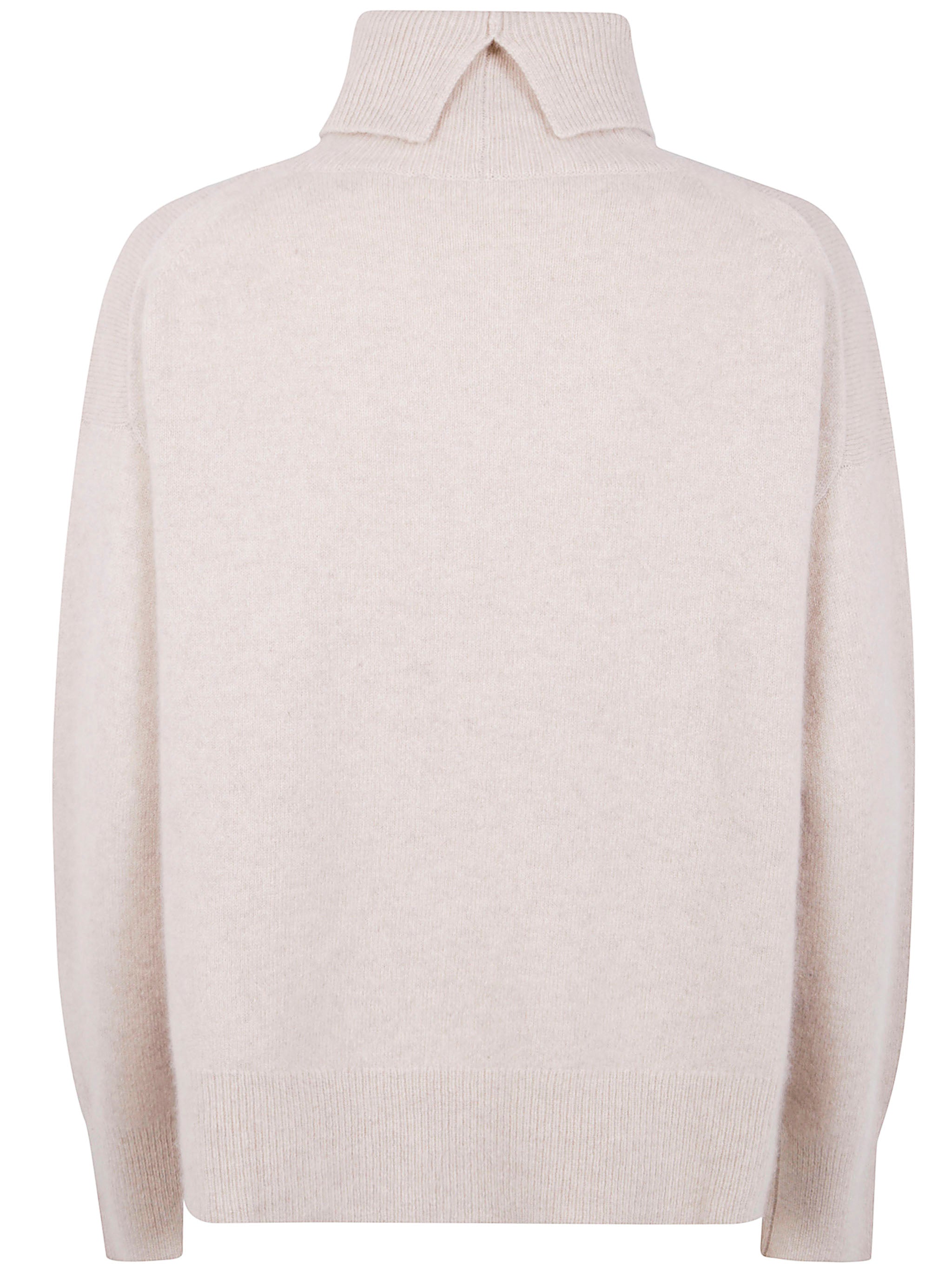 JOSEPH High Neck Long Sleeves Brushed Cashmere Sweater