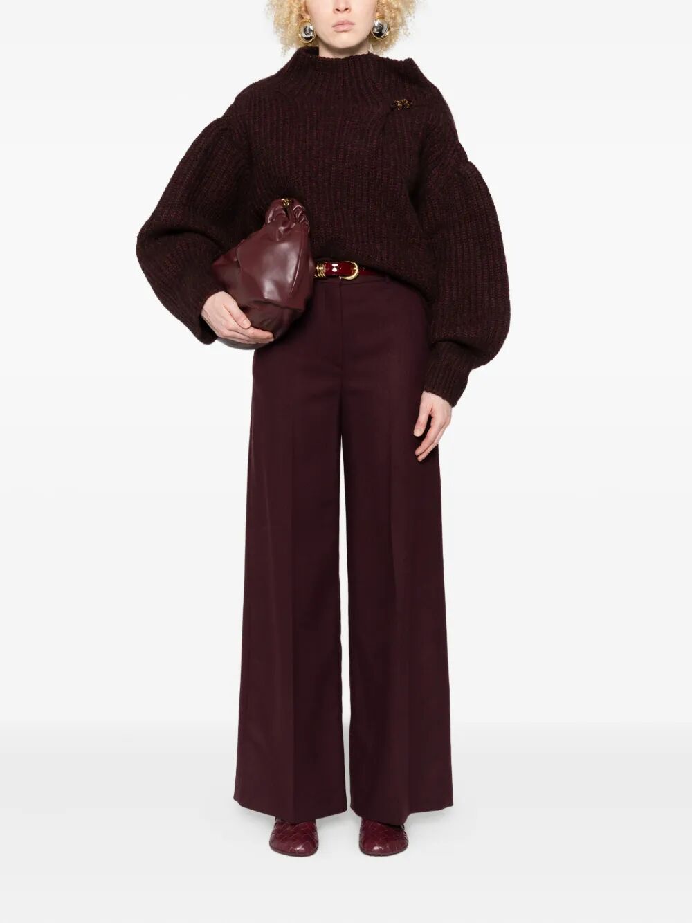 JOSEPH Flannel Stretch Pants for Women