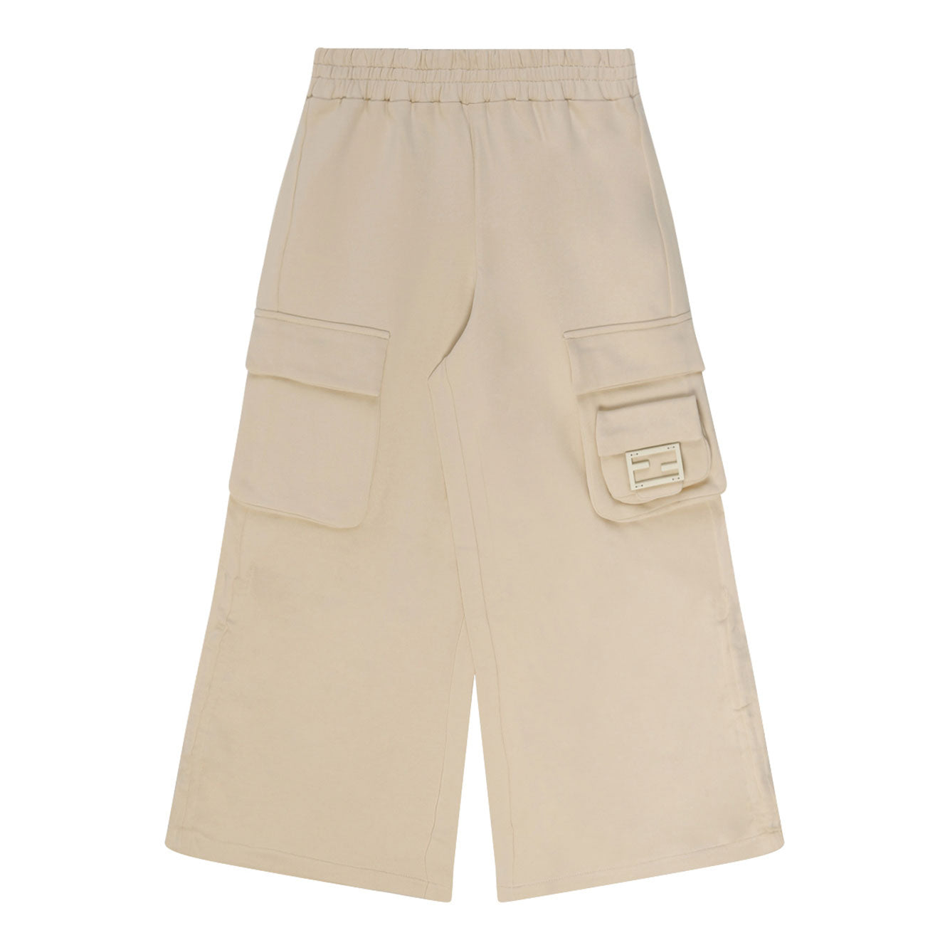 FENDI KIDS Cotton Trousers for Girls - Fall/Winter Collection
