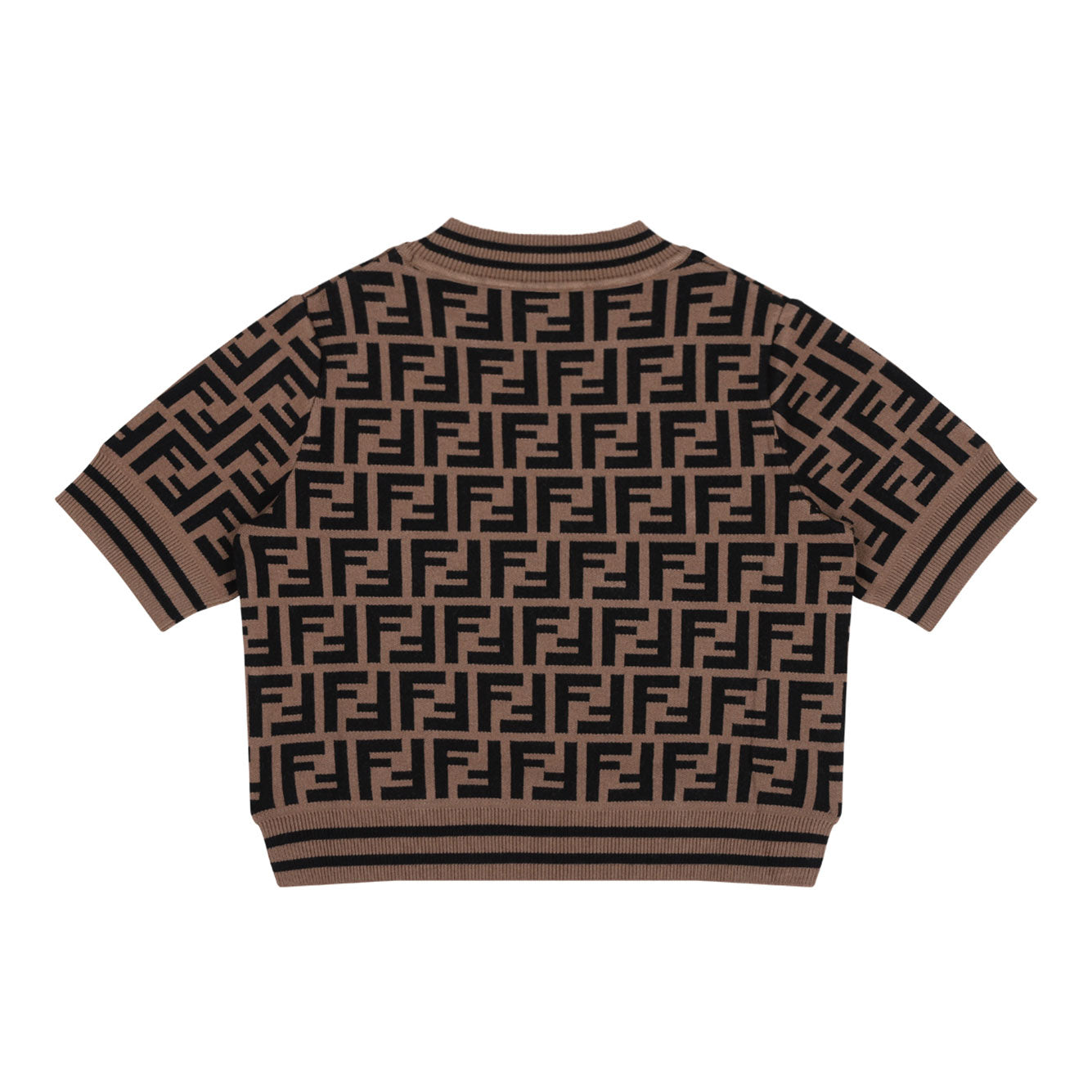 FENDI KIDS Zucca Print Mini Top for Boys