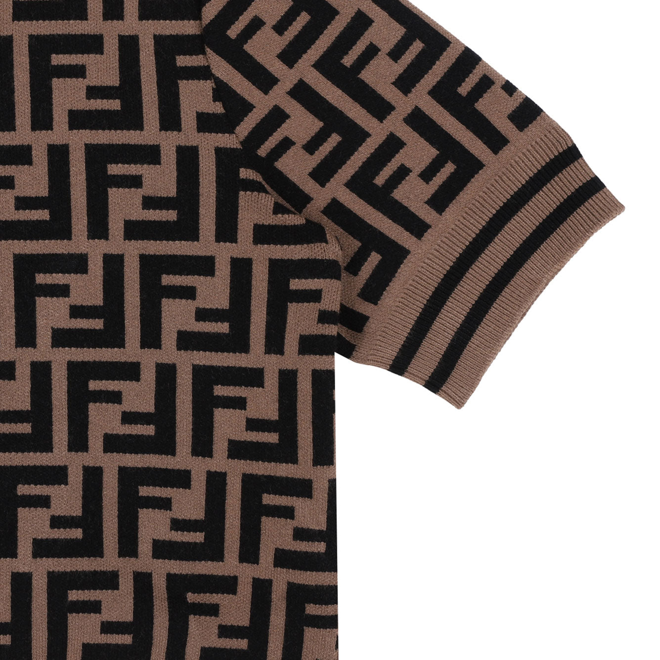 FENDI KIDS Zucca Print Mini Top for Boys