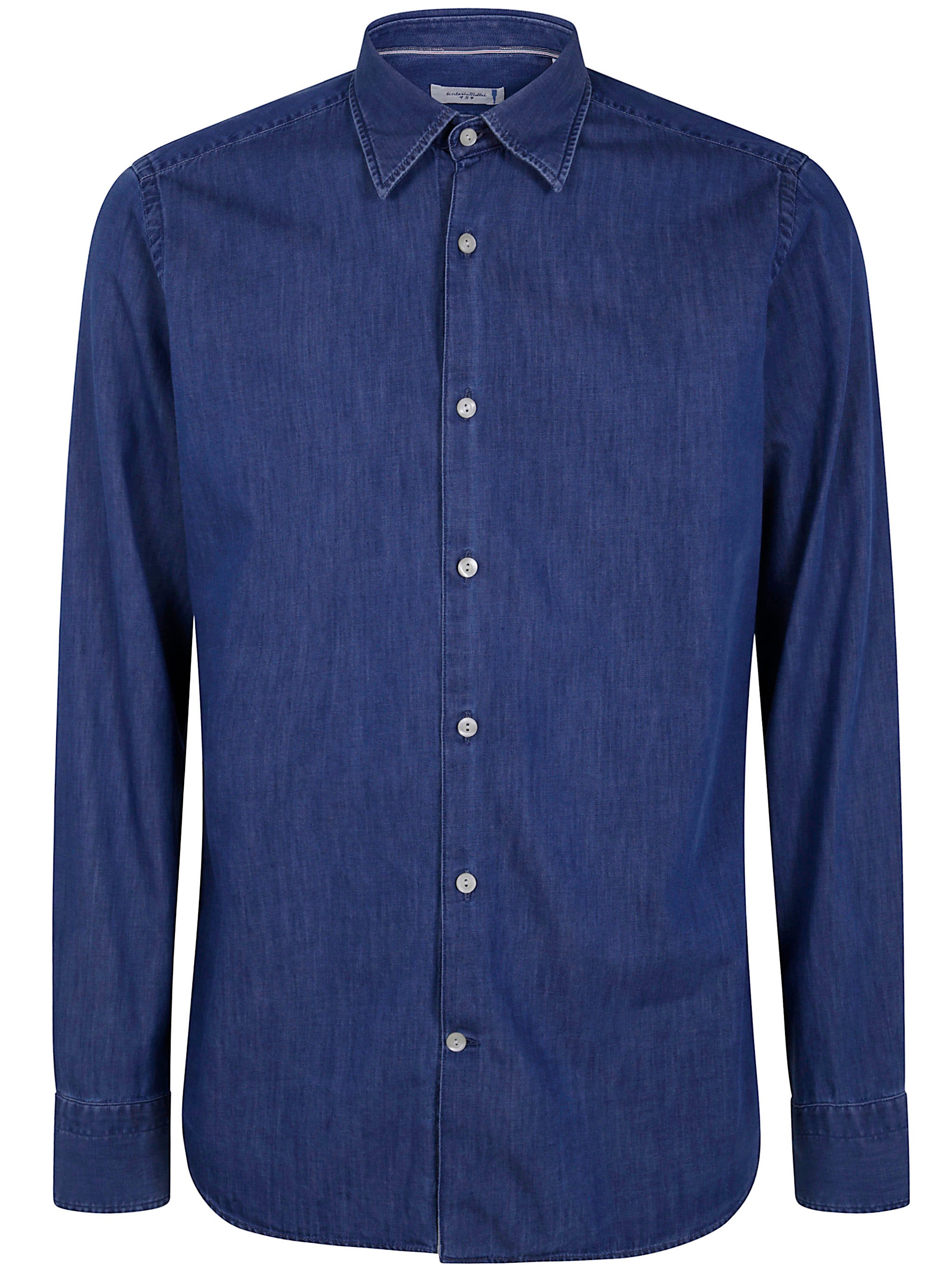 TINTORIA MATTEI Men's Matte Denim Shirt for FW25