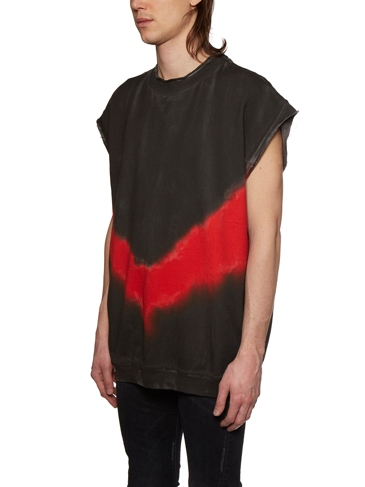 WHITE MOUNTAINEERING Oversized Cotton Vest in Mini Fit