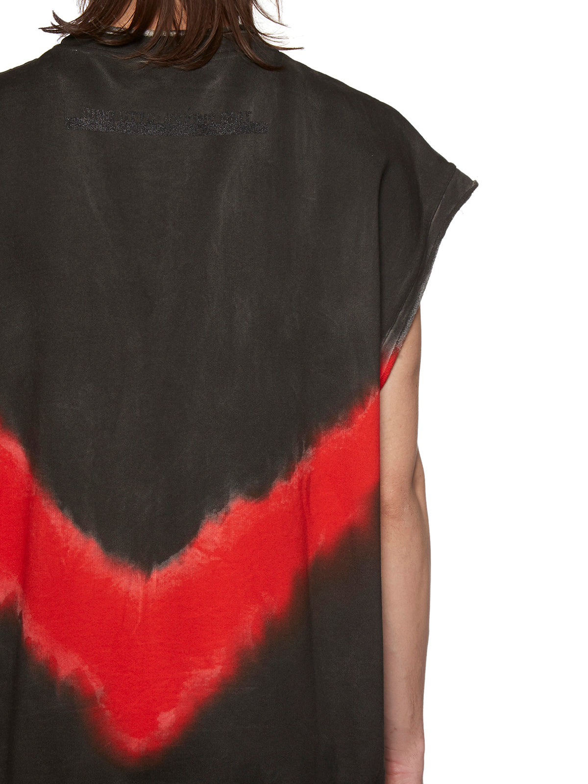 WHITE MOUNTAINEERING Oversized Cotton Vest in Mini Fit