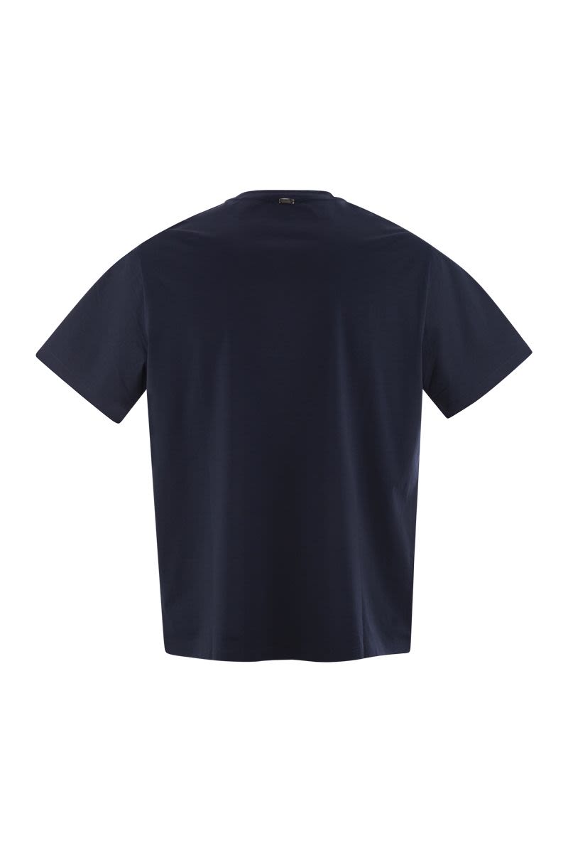HERNO Stretch Cotton T-Shirt - Regular Fit