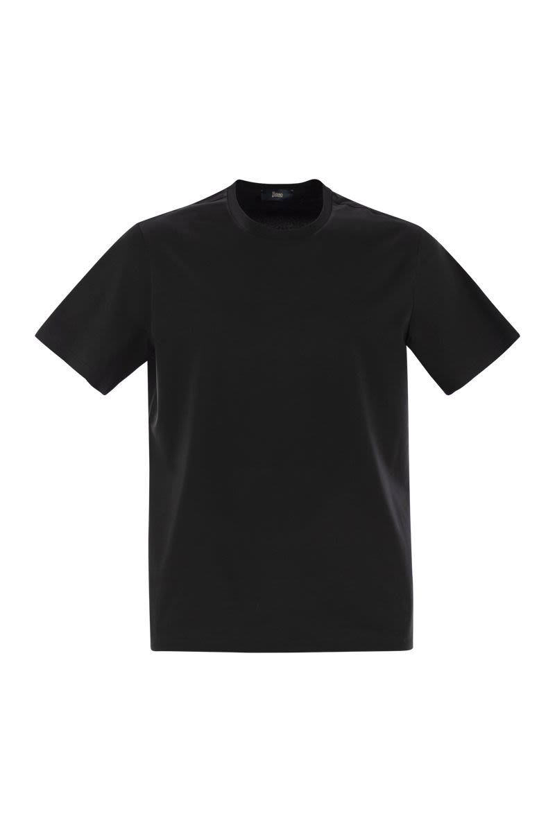 HERNO Stretch Cotton T-Shirt - Regular Fit