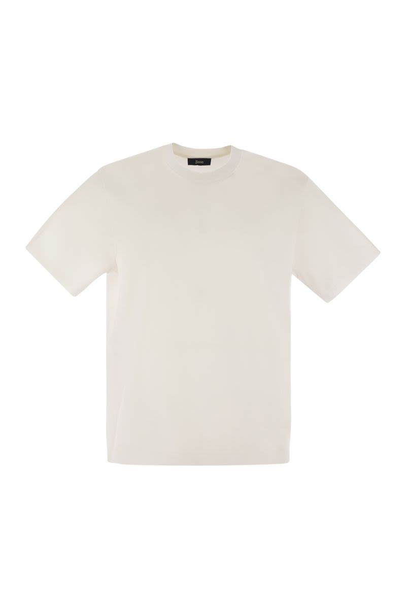 HERNO Cotton Double-Layered T-Shirt