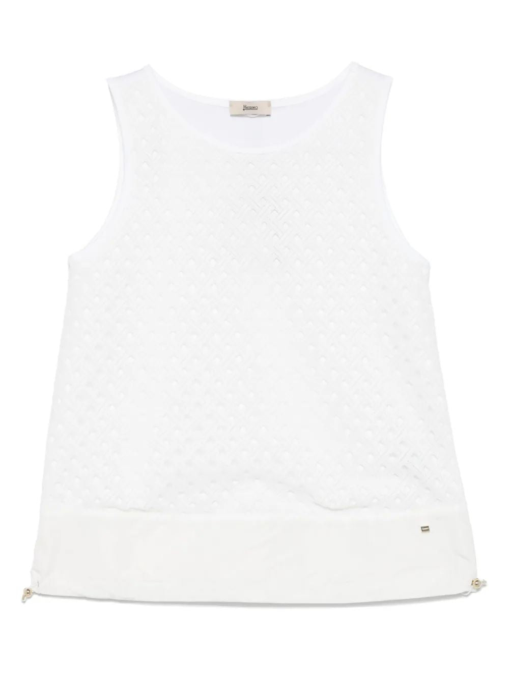 HERNO Embroidered Mini Top for Women