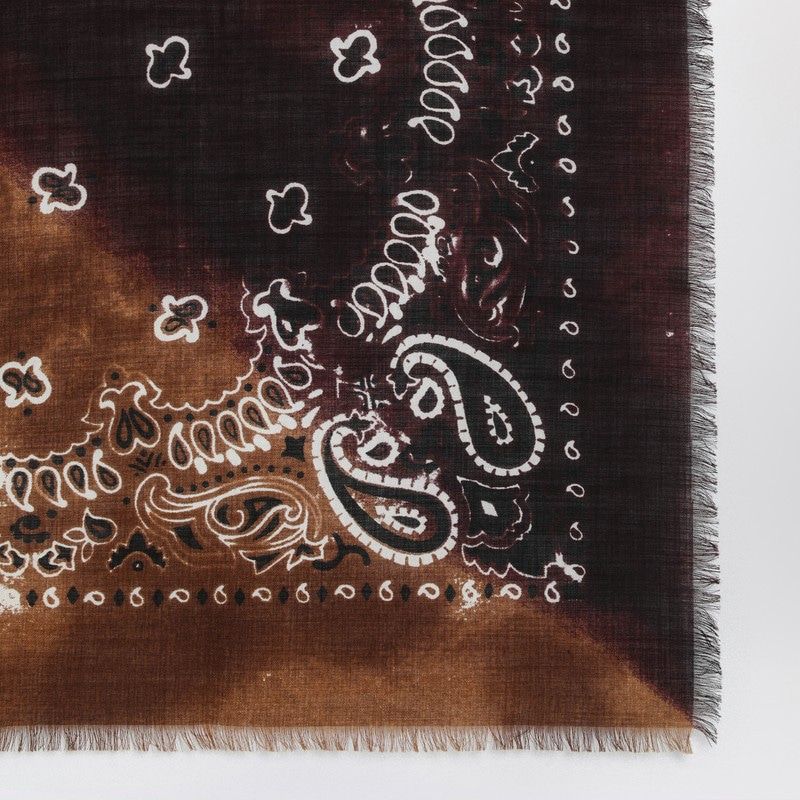 DESTIN Wool Scarf in Gradient Design