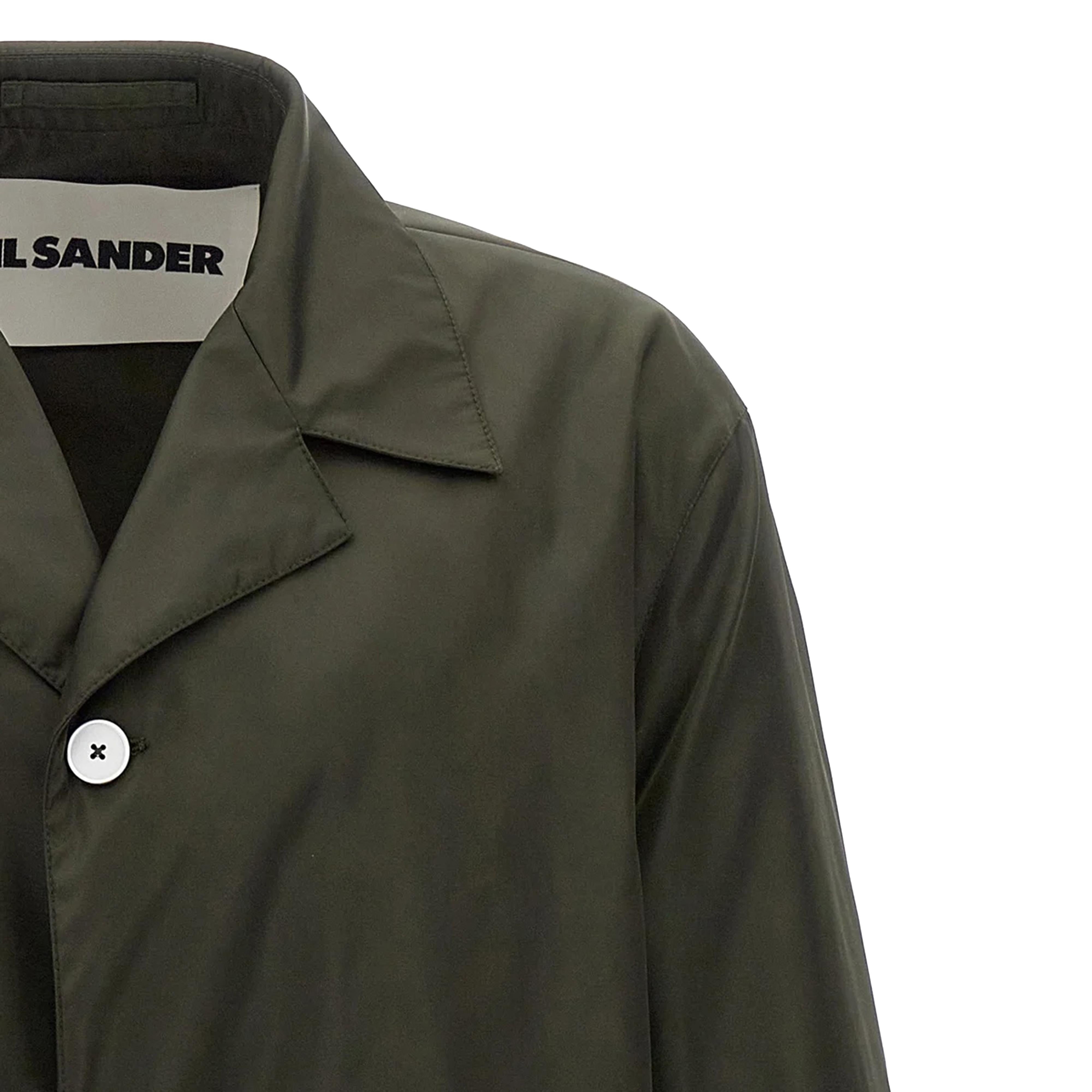 JIL SANDER Sleek Polyamide Jacket for Men - Spring Summer 25