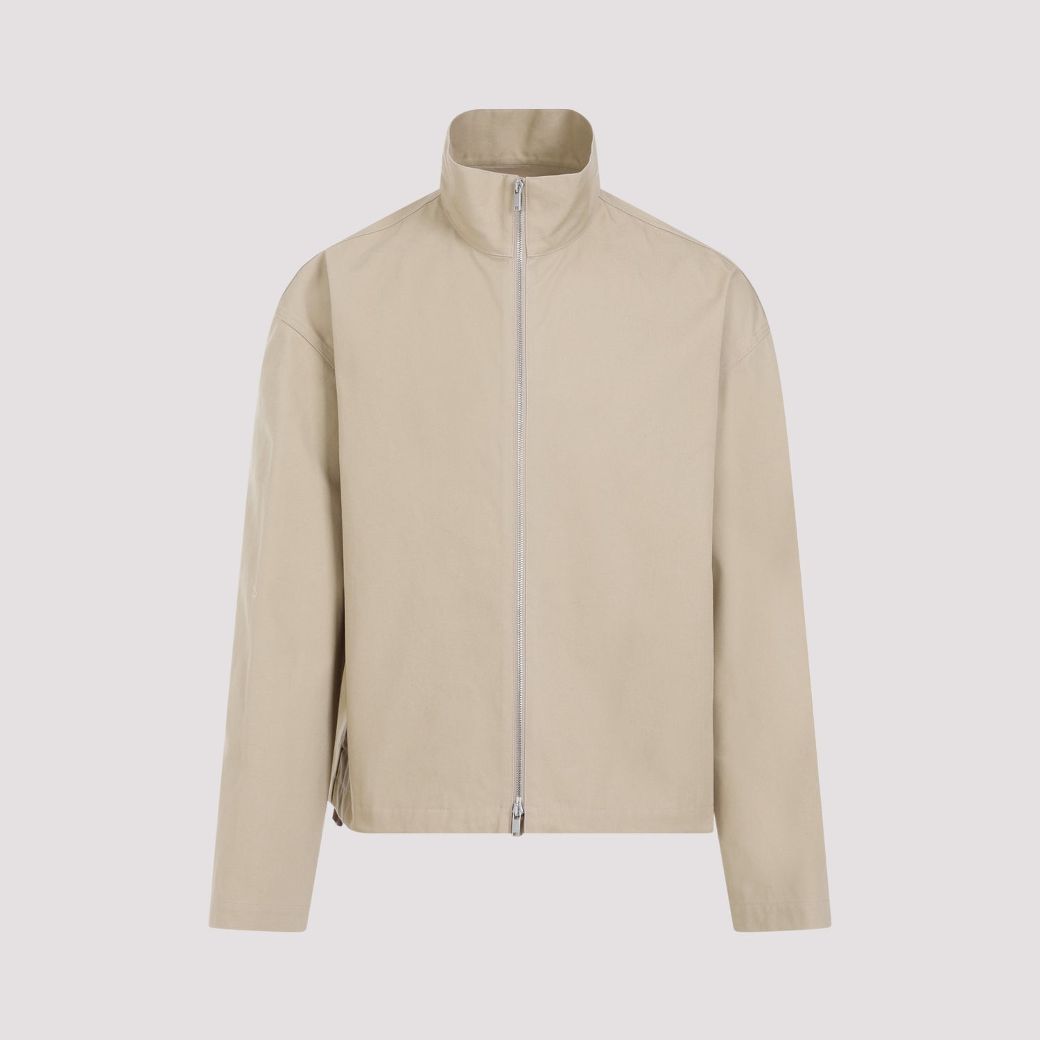 JIL SANDER Boxy Organic Cotton Jacket for Men