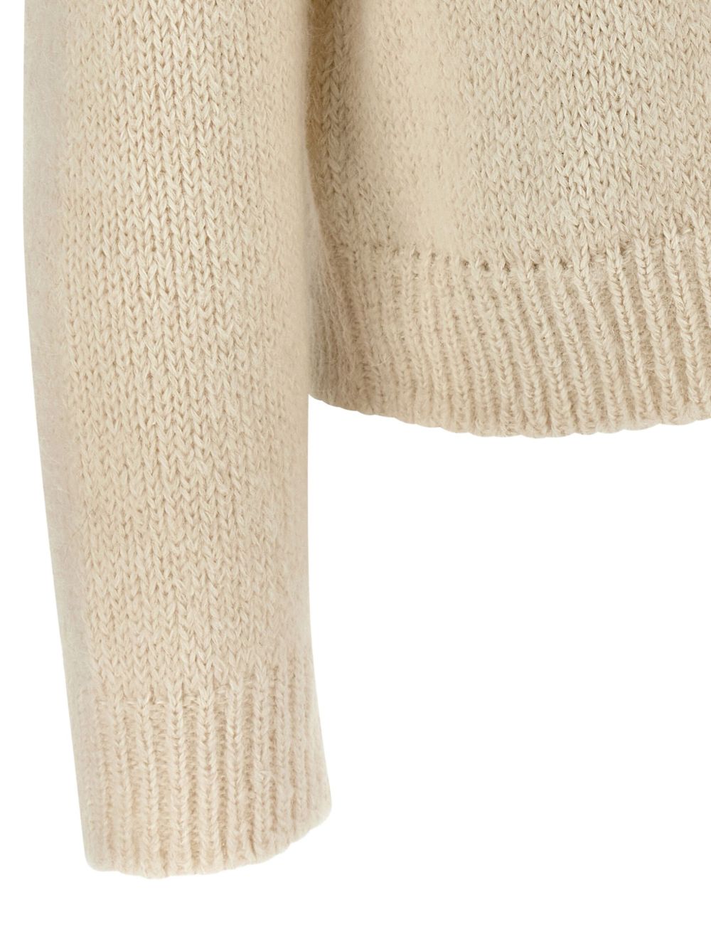 JIL SANDER Luxurious Alpaca & Virgin Wool Sweater for Men - FW25