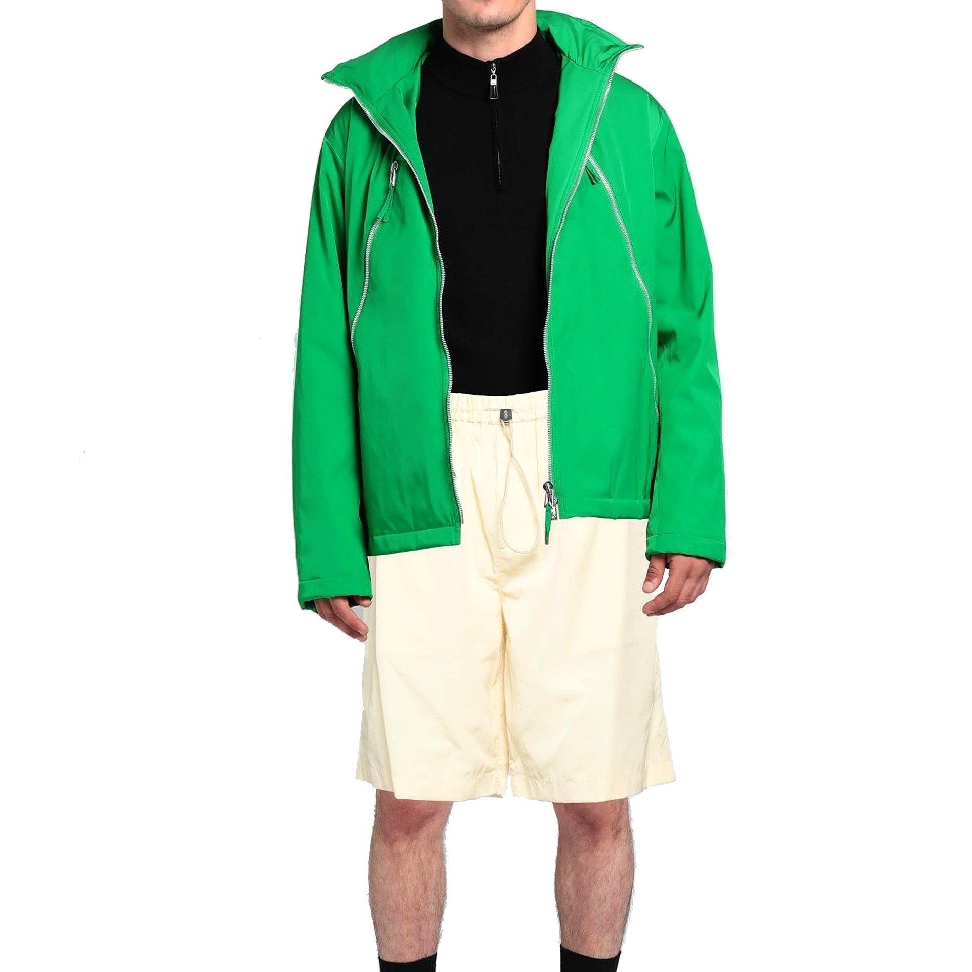 JIL SANDER Men's Mini Drawstring Shorts