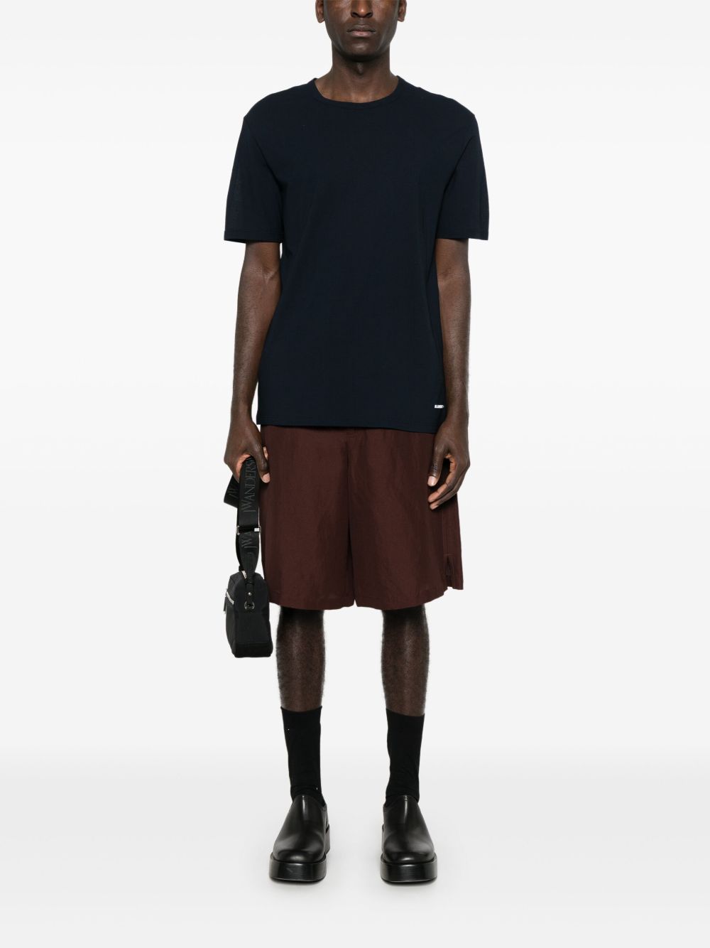 JIL SANDER Relaxed Fit Crewneck T-Shirt for Men - Size 48 IT