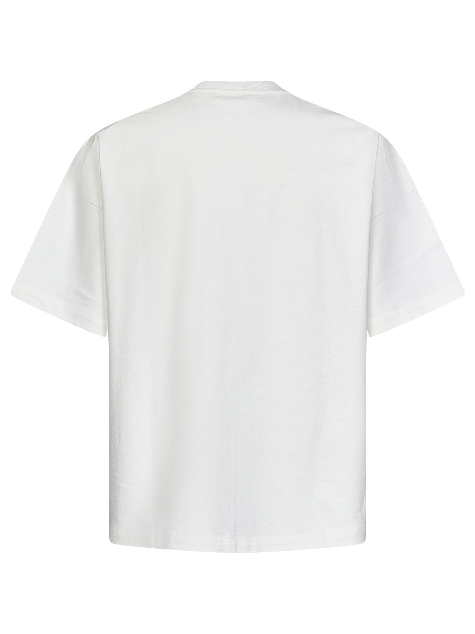 JIL SANDER Cotton T-Shirt with Contrasting Logo (Size 48 IT)