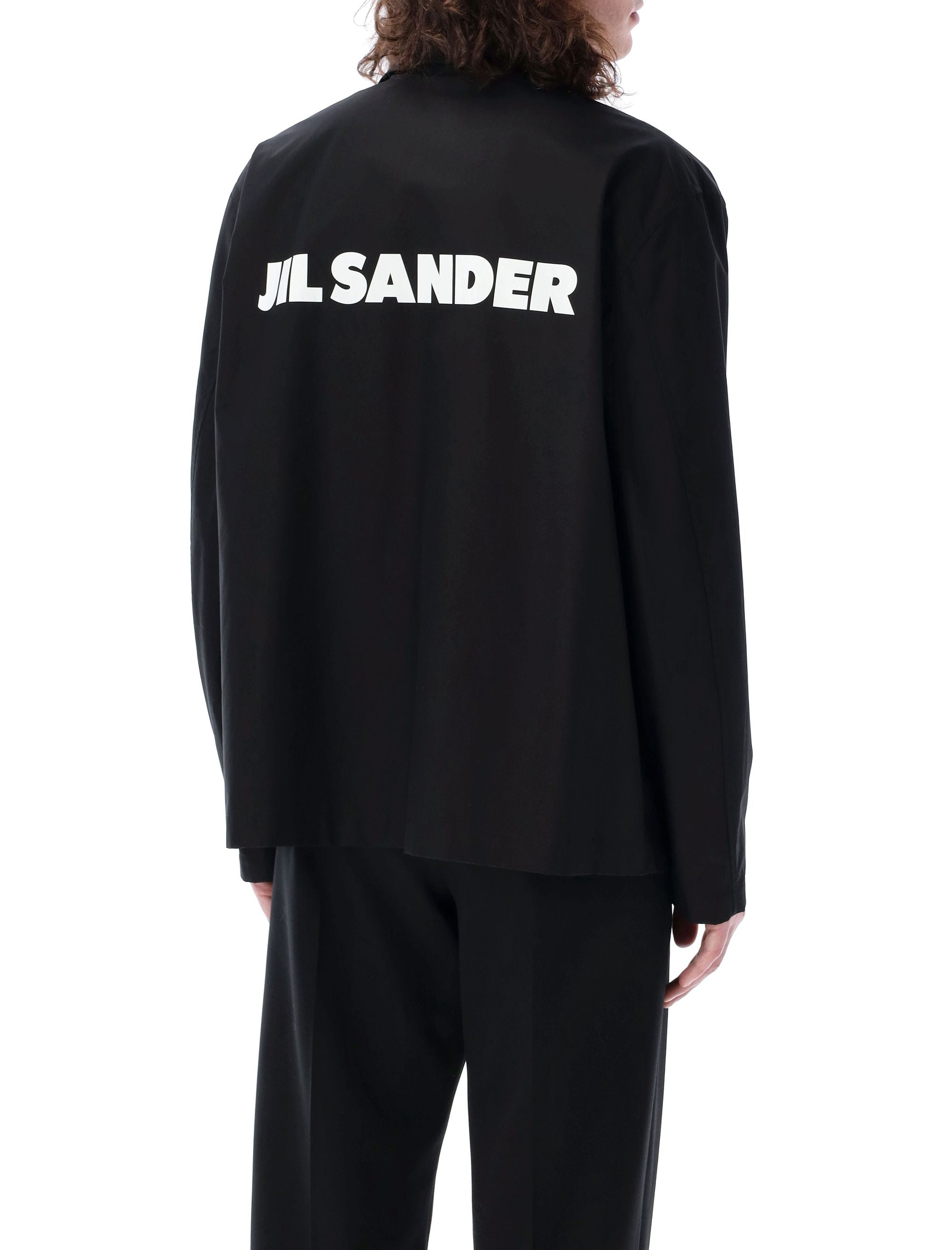 JIL SANDER Relaxed Fit Logo Jacket for Men