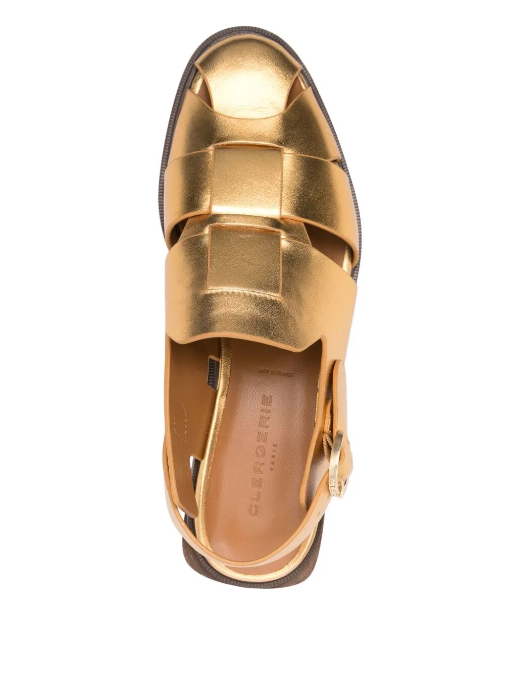 CLERGERIE Chic Metallic Sandals - SS25 Collection