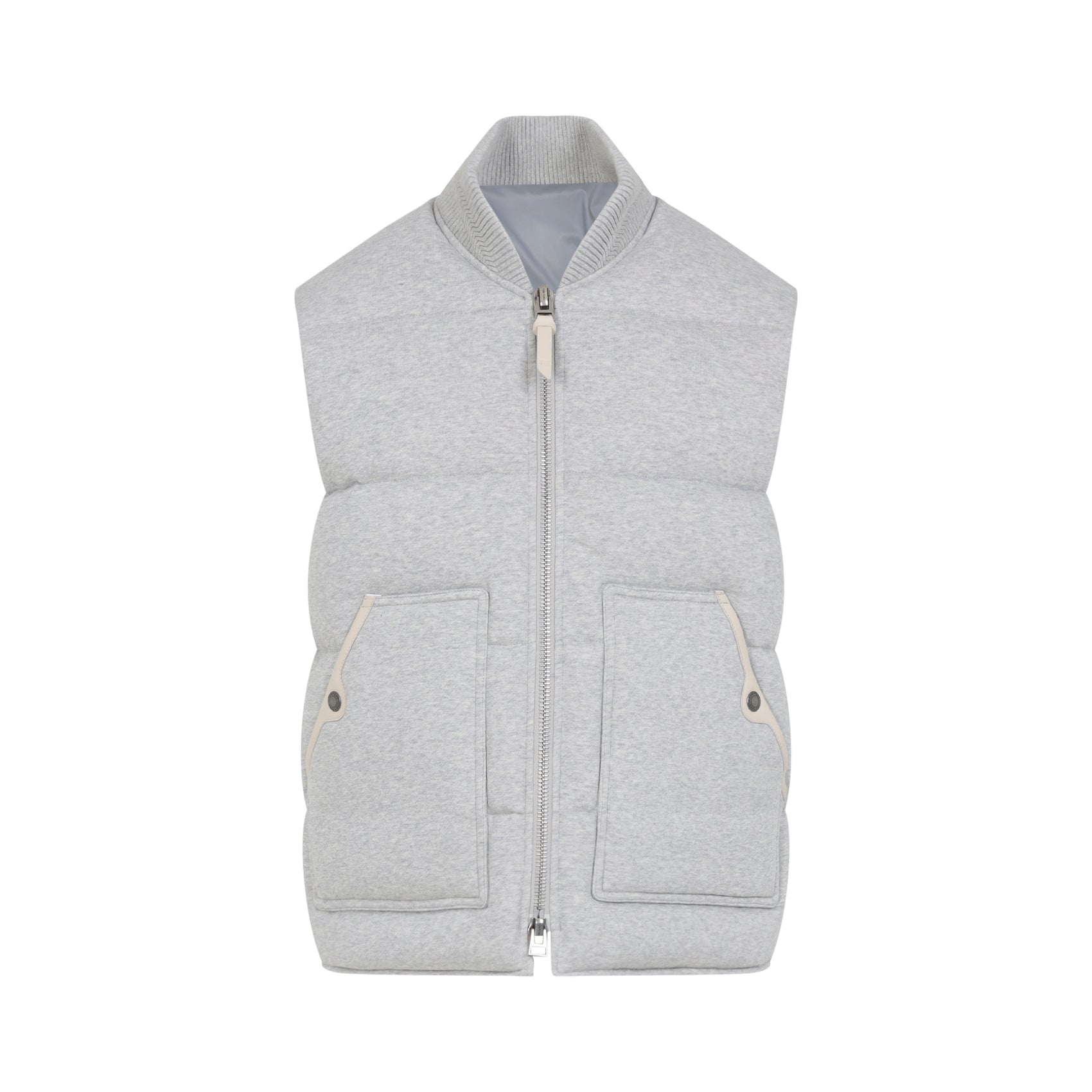 TOM FORD Men's Cotton Gilet with Feather Down
