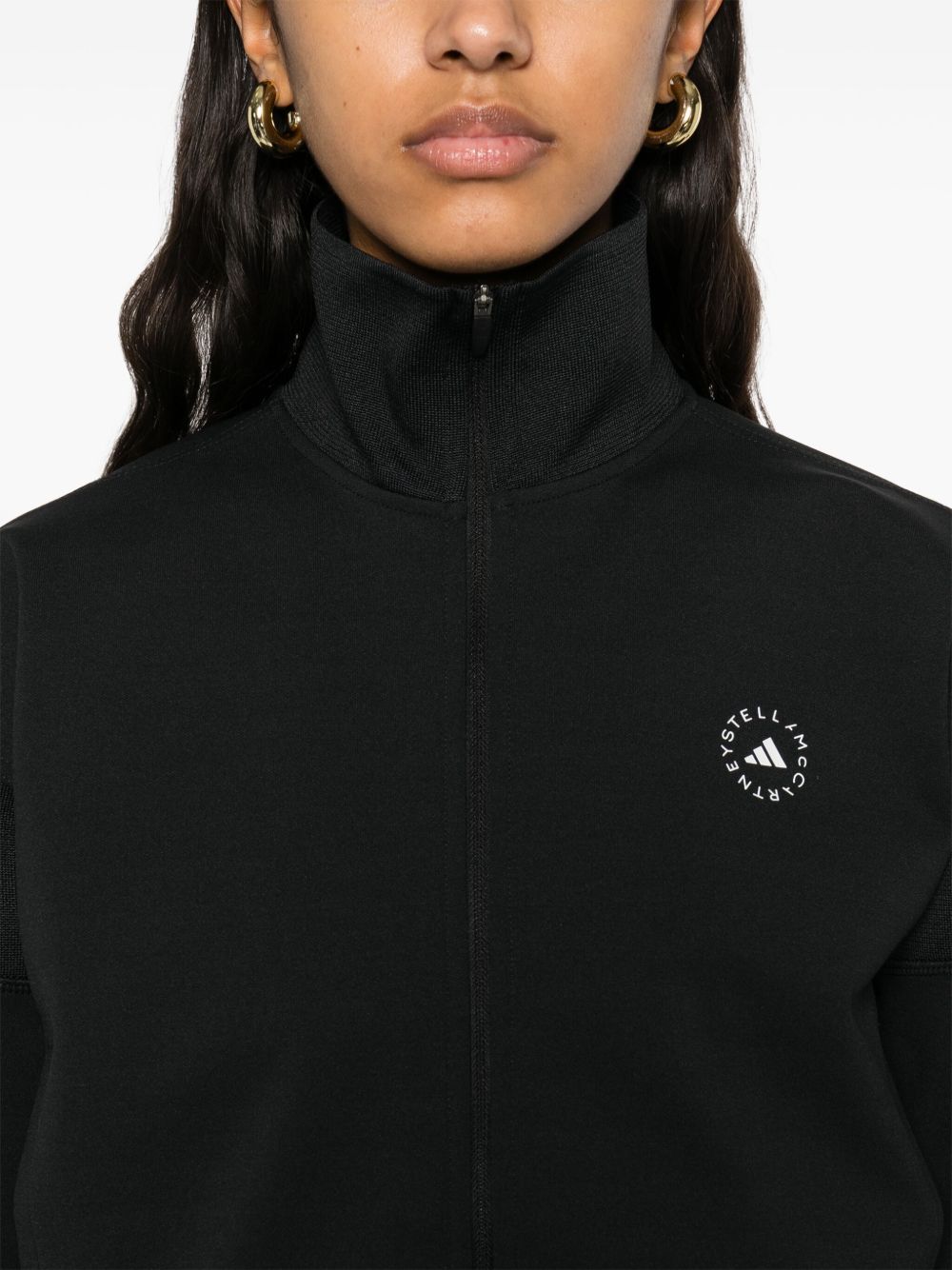 ADIDAS BY STELLA MCCARTNEY Zipped Sweatshirt with High Neck for Women