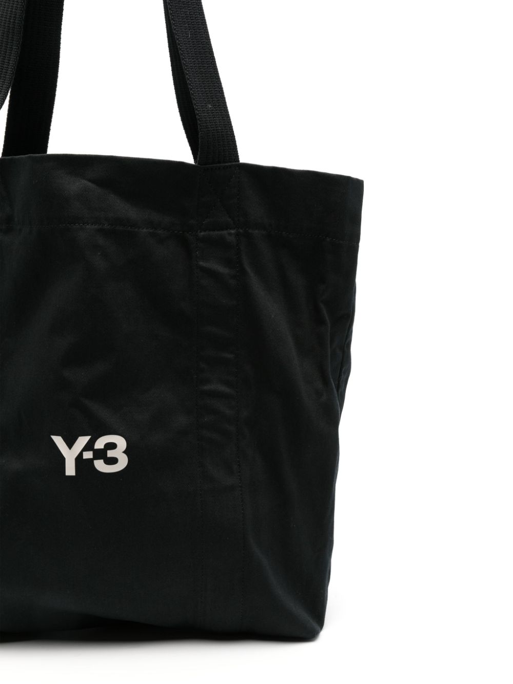 Y-3 Canvas Tote Handbag