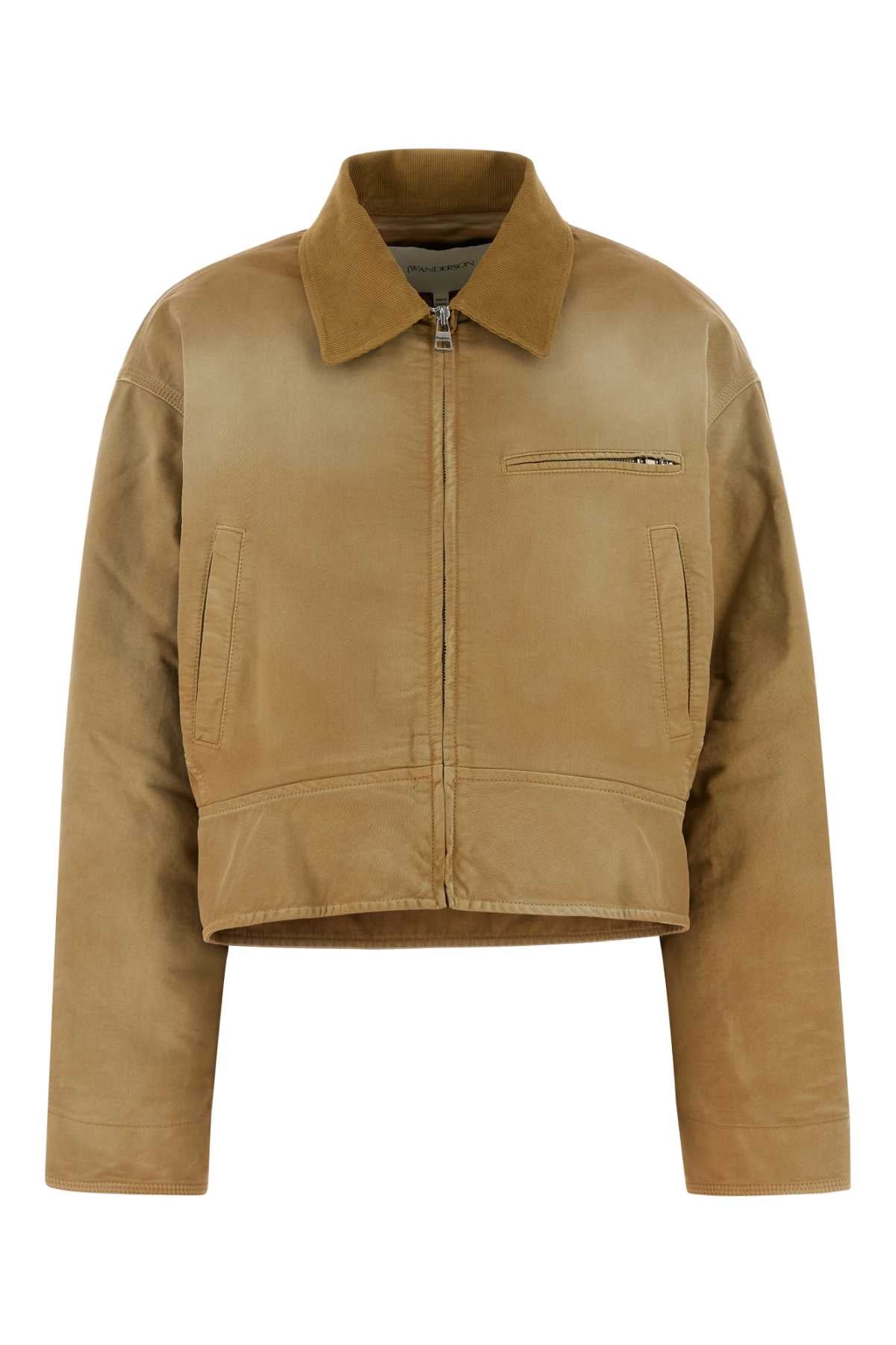 JW ANDERSON Curved Hem Workwear Jacket - Women's Padded Layer