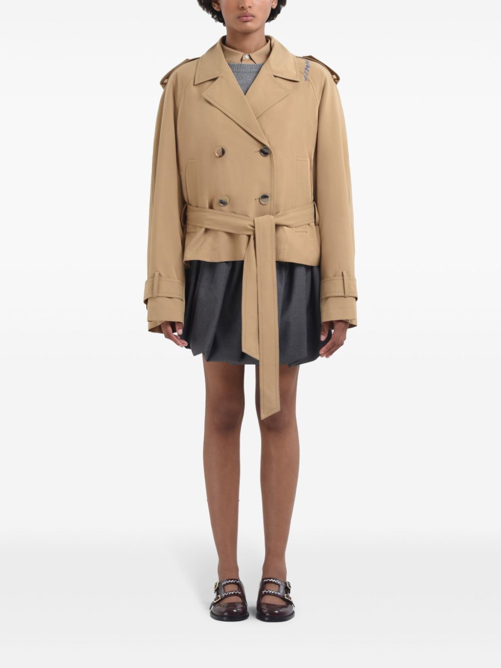 MARNI Double-Breasted Women's Jacket for Spring/Summer 2025