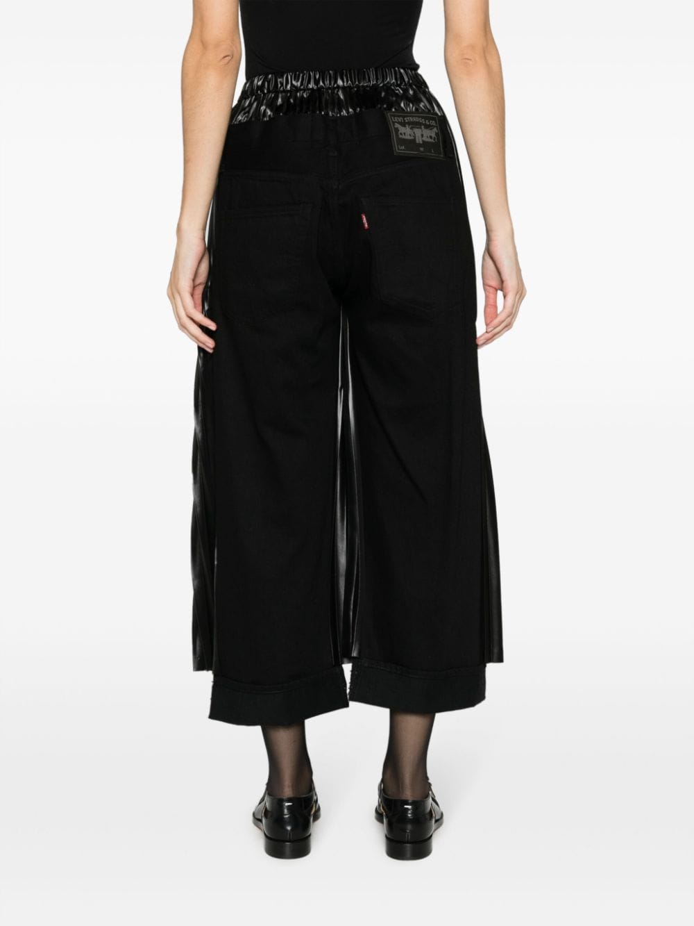 JUNYA WATANABE Layered Design Pleated Trousers for Women