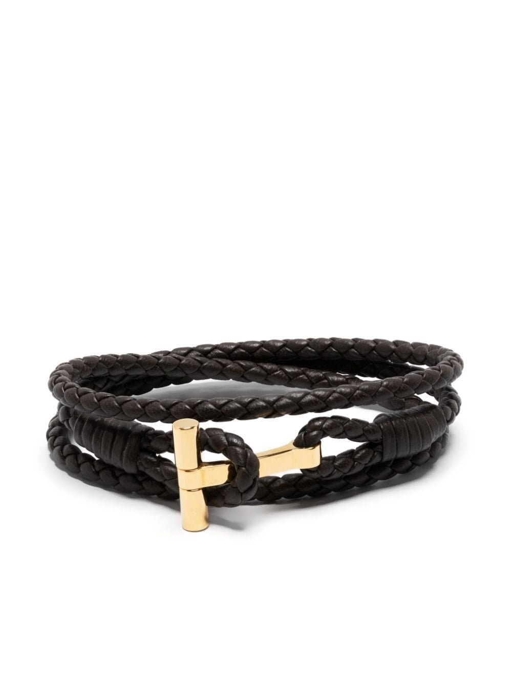 TOM FORD Logo Braided Bracelet