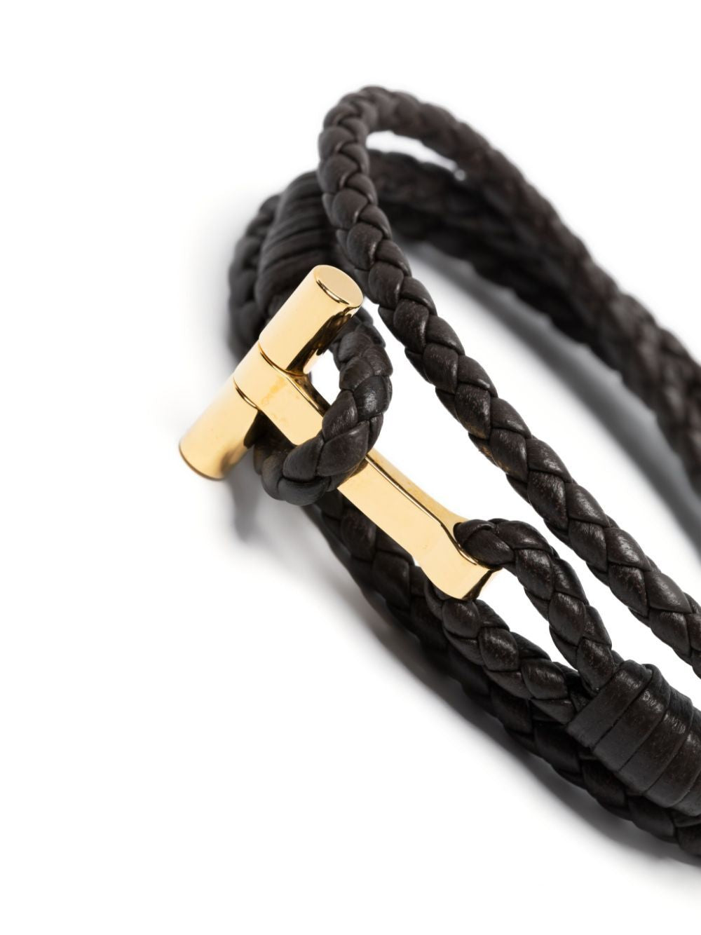 TOM FORD Logo Braided Bracelet