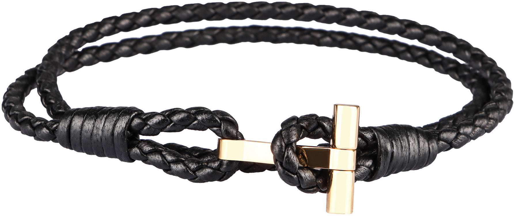 TOM FORD Logo Braided Bracelet