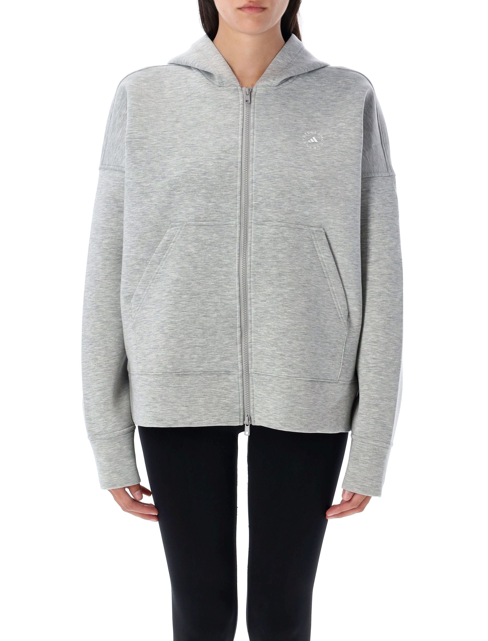 ADIDAS BY STELLA MCCARTNEY Womens Scuba Zipped Hoodie - Size S