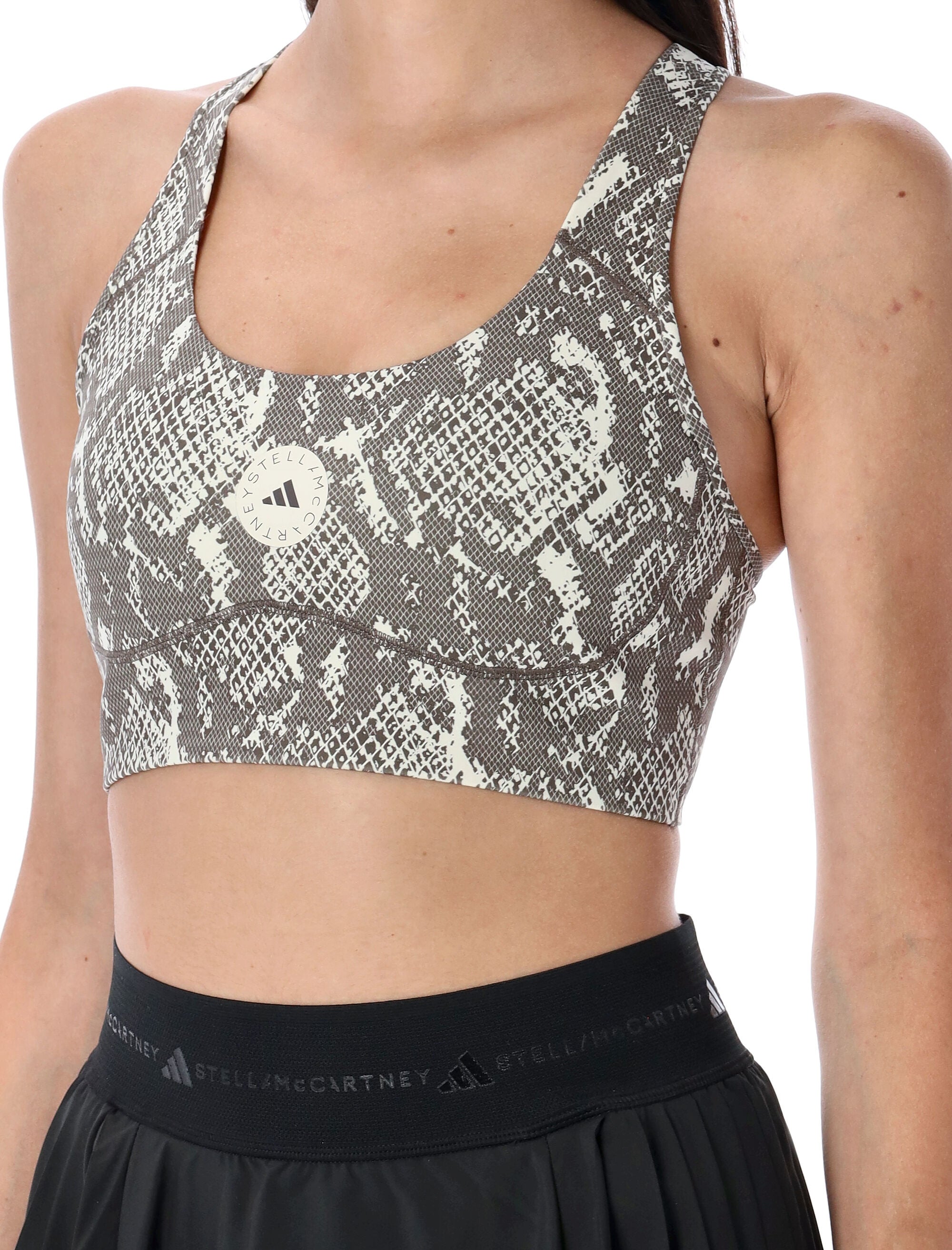 ADIDAS BY STELLA MCCARTNEY Snake Print Bra Top