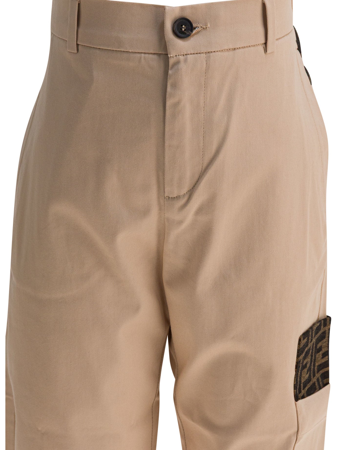 FENDI KIDS Mini Stylish Trousers for Girls - FW25 Collection