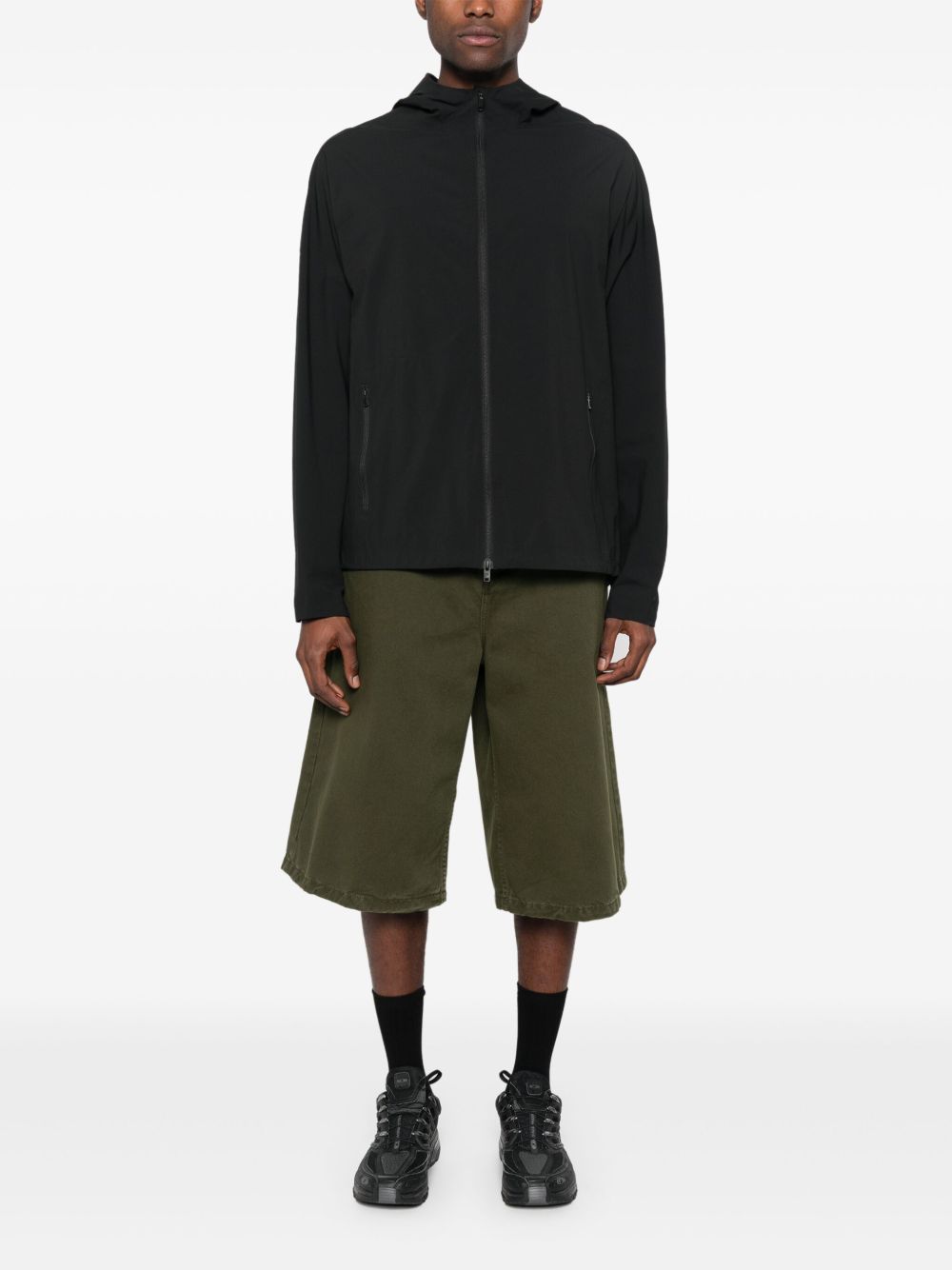Y-3 Men's Mini Run Hooded Jacket