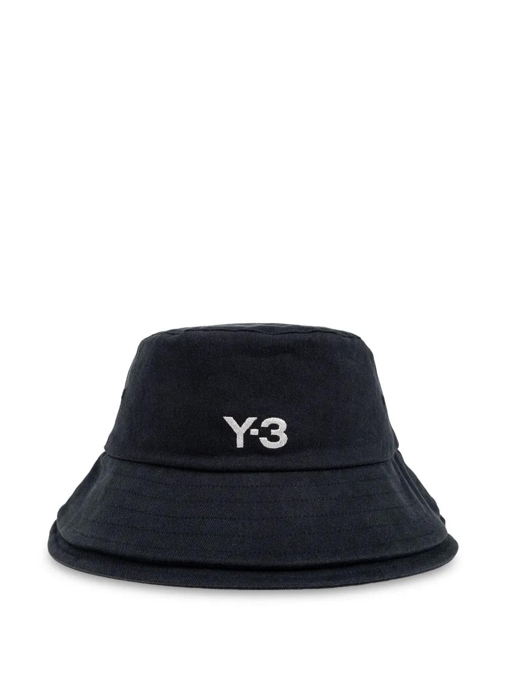 Y-3 Logo Print Bucket Hat