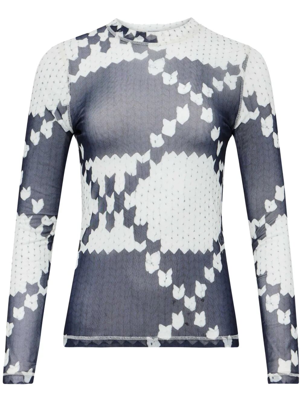 JW ANDERSON Long Sleeve Underpinning Mini Top
