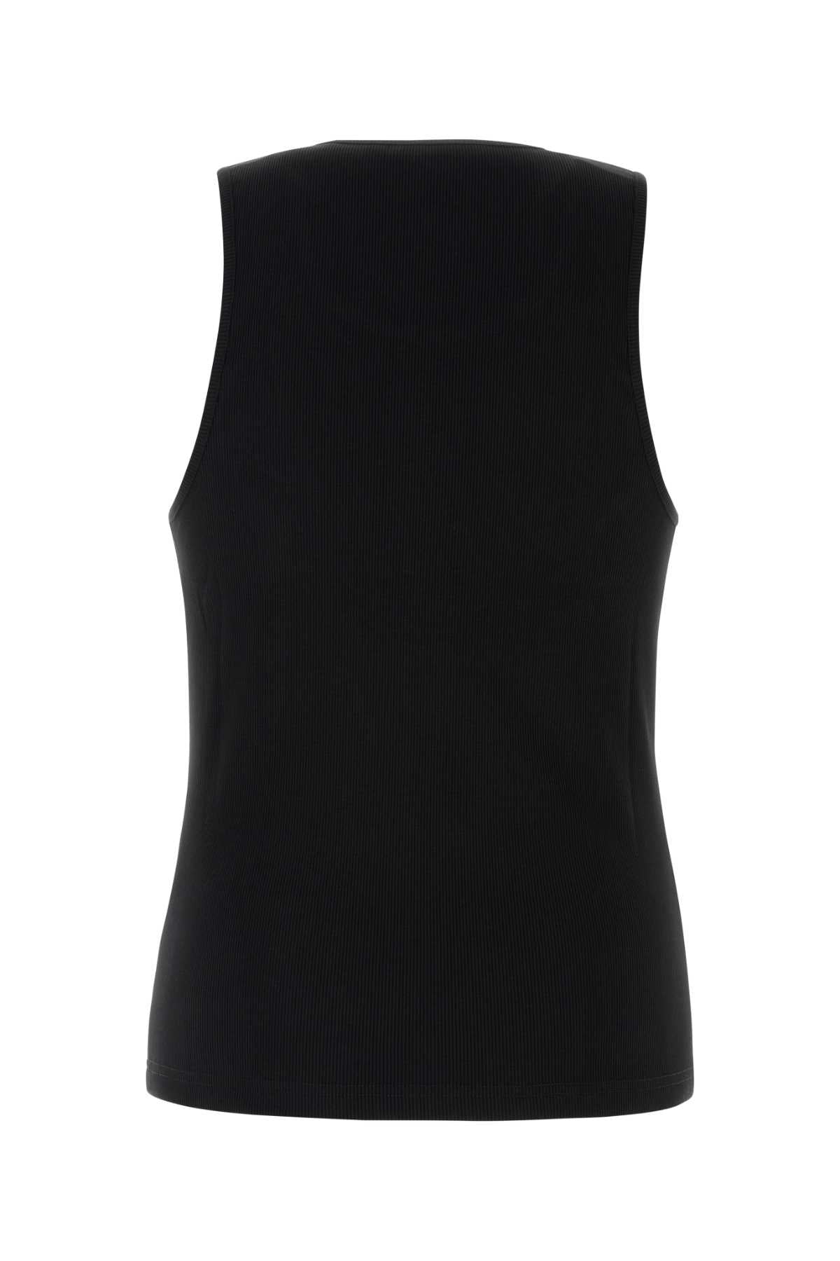 JW ANDERSON Cotton Anchor Embroidered Tank Top