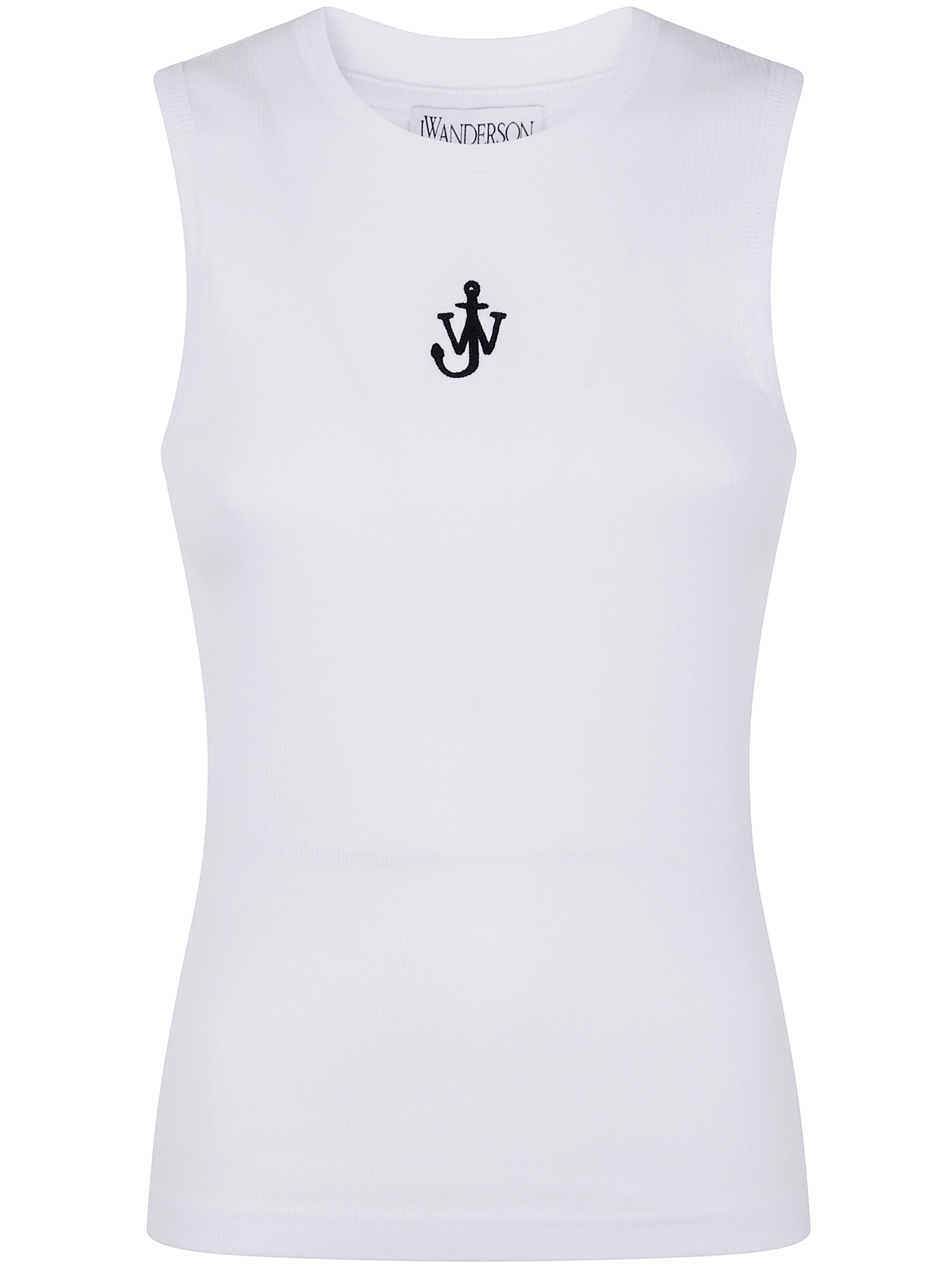 JW ANDERSON Embroidered Anchor Tank Top