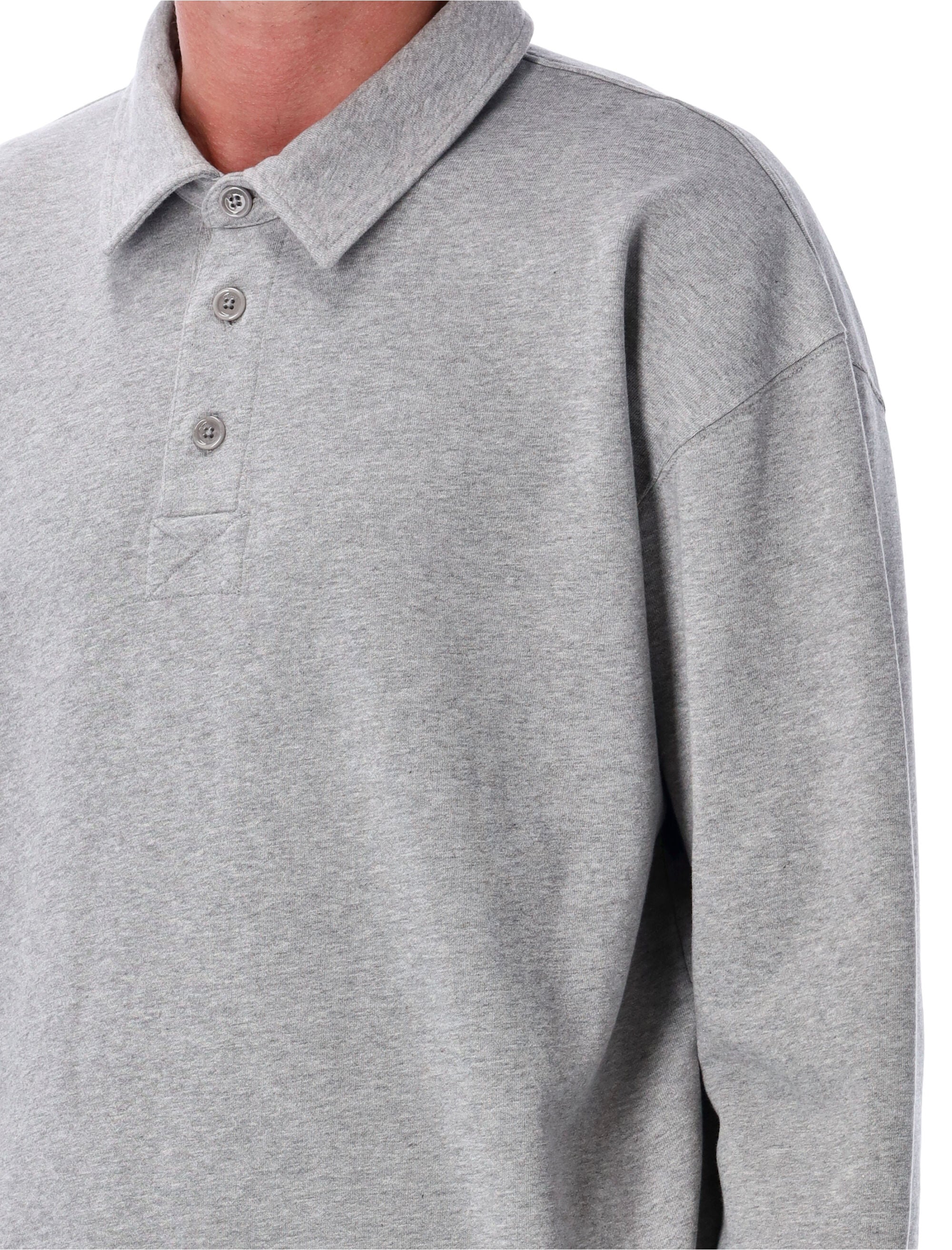 JW ANDERSON Fleece Polo Shirt - Men's Medium