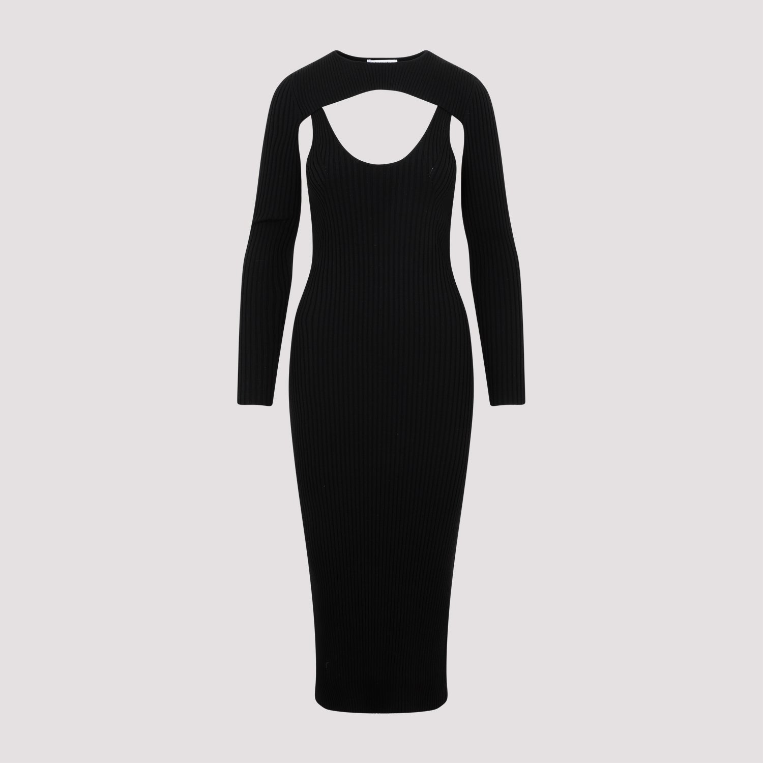 JONATHAN SIMKHAI X WOLFORD Fitted Midi Dress with Cut-Out Design for Women