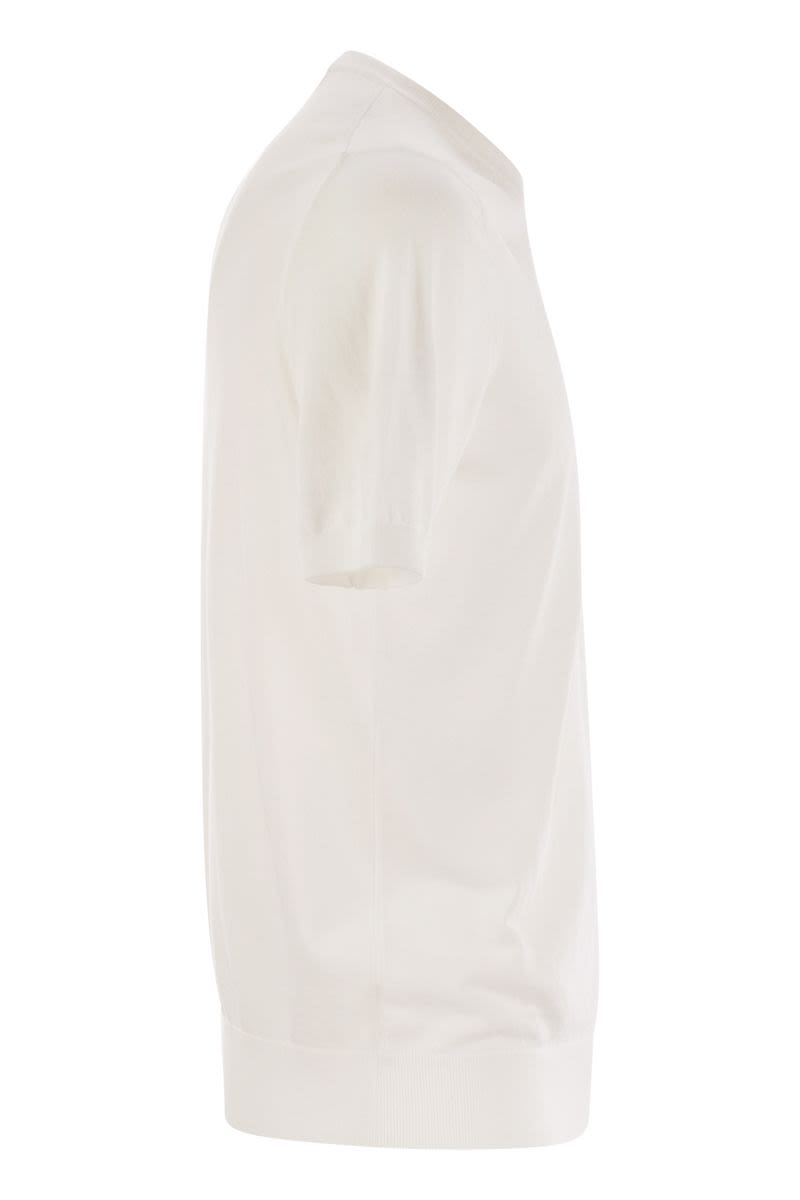 TAGLIATORE Essential Short-Sleeved Cotton T-Shirt