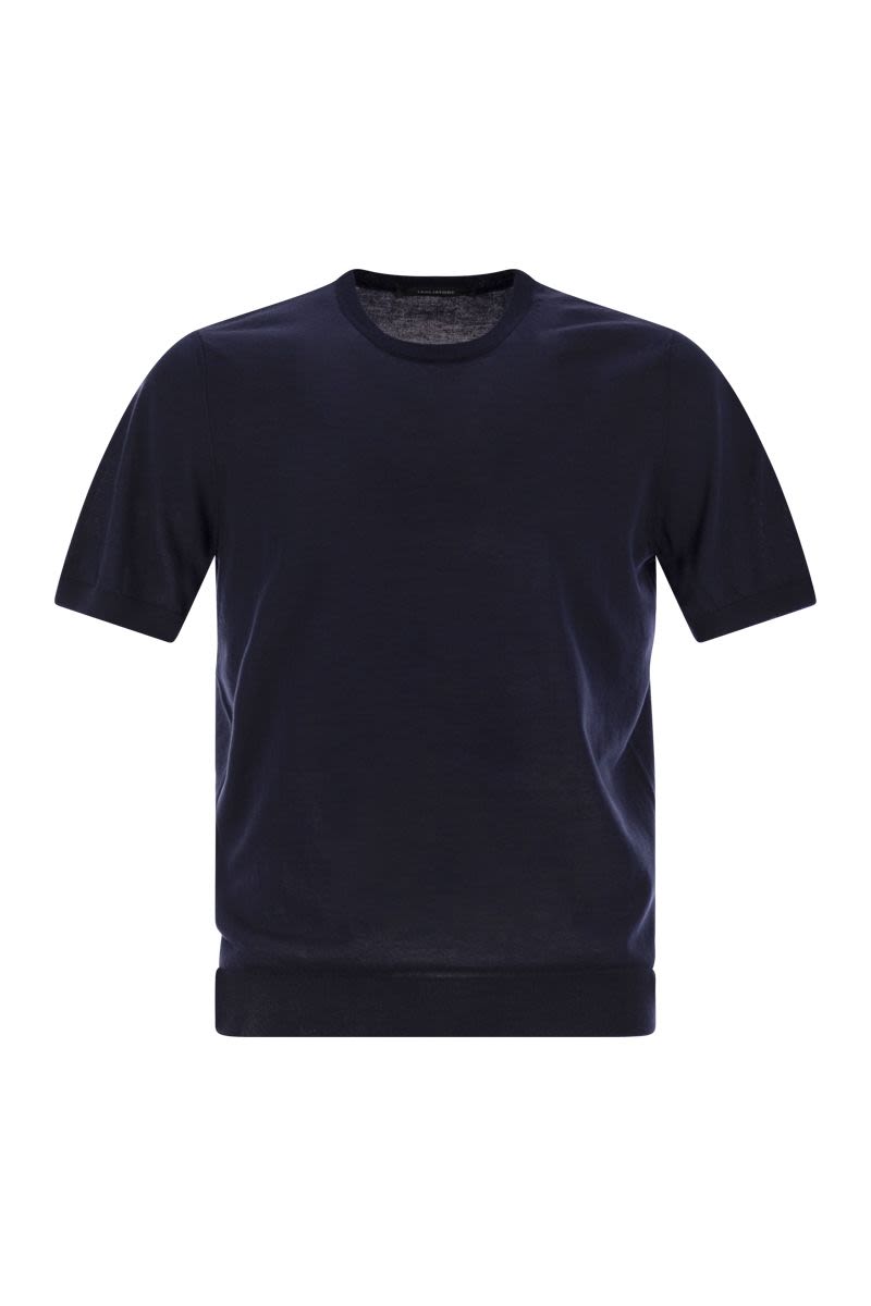 TAGLIATORE Basic Short-Sleeved Cotton T-Shirt