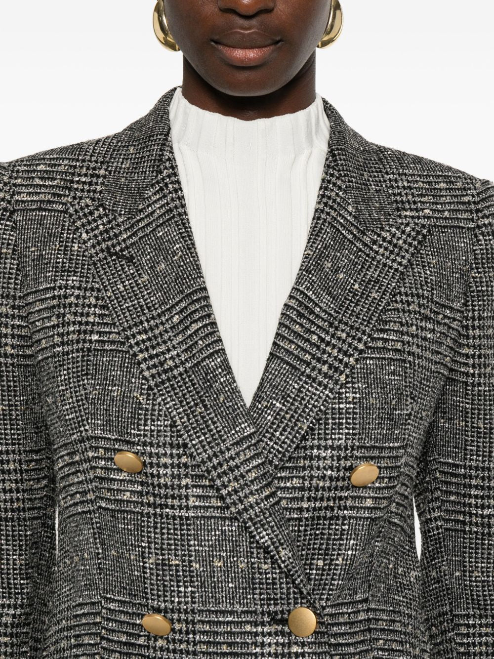 TAGLIATORE Wool Blend Double-Breasted Jacket